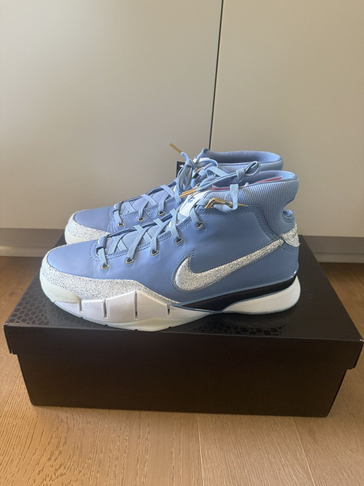 Nike Nike Zoom Kobe 1 Protro City Of Champions Work Blue 12 Size US 12 / EU 45 - 3 Thumbnail