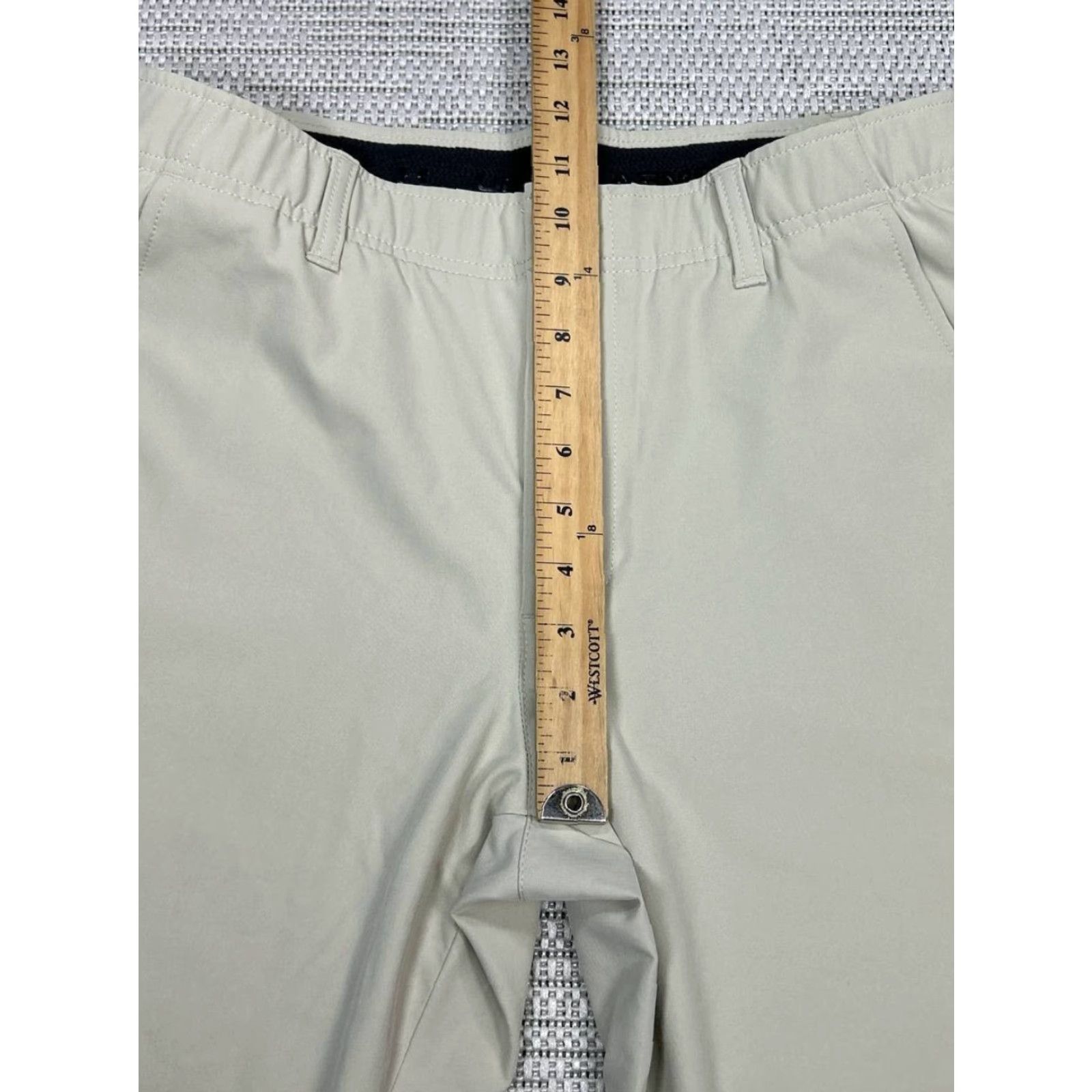 Under Armour Under Armour Jogger Pants Mens 32 Beige Stretch Mid Rise Tapered Leg Athleisure Pants Mens Beige Jogger Size US 32 / EU 48 - 5 Thumbnail