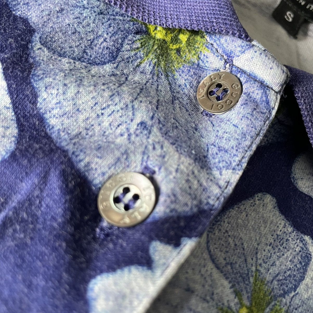 Gucci 90s gucci floral cotton polo shirt Size US S / EU 44-46 / 1 - 4 Thumbnail