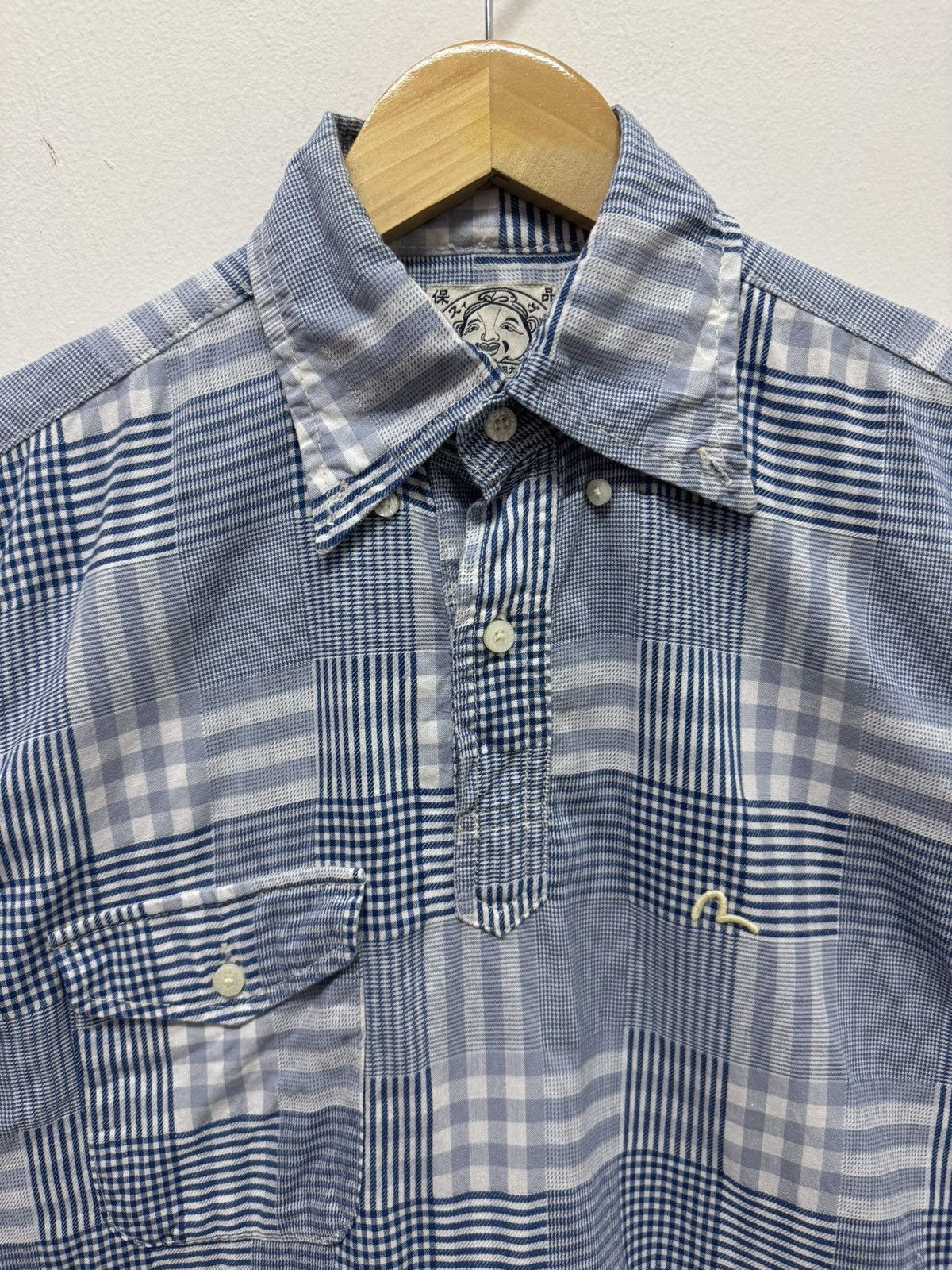 Evisu 90’s EVISU Okayama Japan Tartan Shirt Size US XS / EU 42 / 0 - 2 Thumbnail