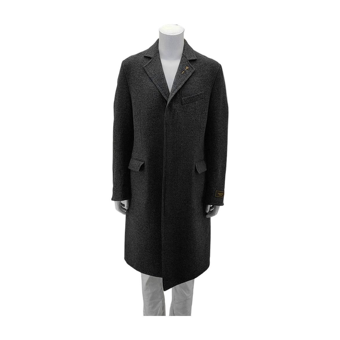 Louis Vuitton Louis Vuitton Gray Wool Long Coat Size 52 Size US L / EU 52-54 / 3 - 1 Thumbnail