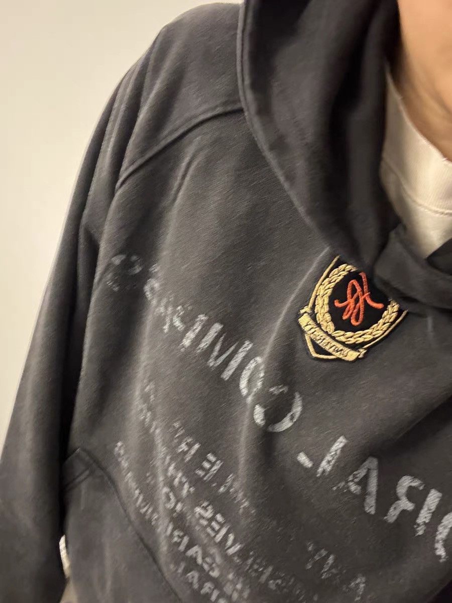 Japanese Brand × Vintage Outdoor retro punk y2k faded letters hoodie Size US L / EU 52-54 / 3 - 6 Thumbnail