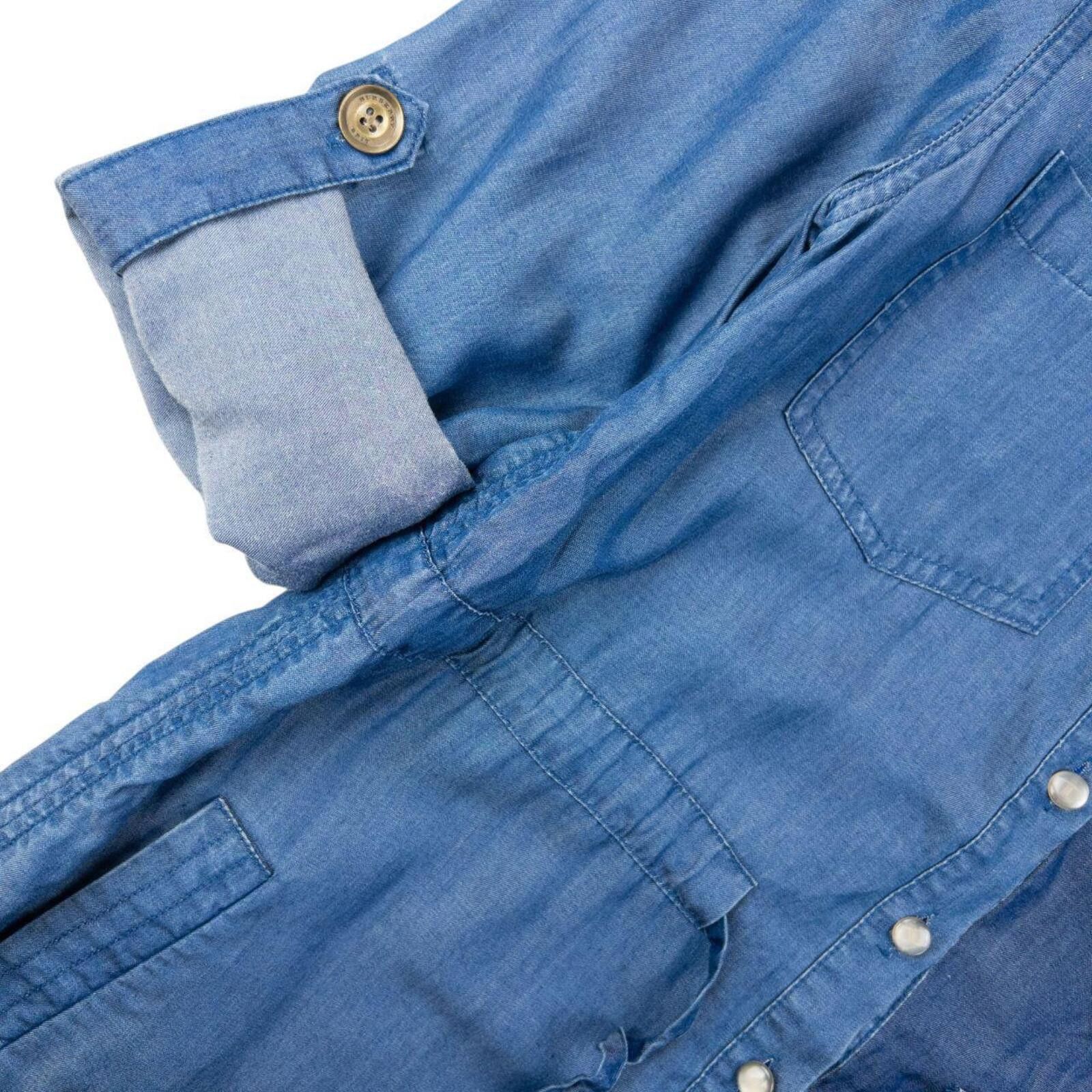 Burberry Vintage 2000s Burberry Blue Label Shirt Dress Womens Size S Size XS / US 0-2 / IT 36-38 - 6 Thumbnail