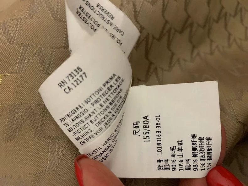 Other Max Mara 101801 Coat Size S / US 4 / IT 40 - 6 Thumbnail