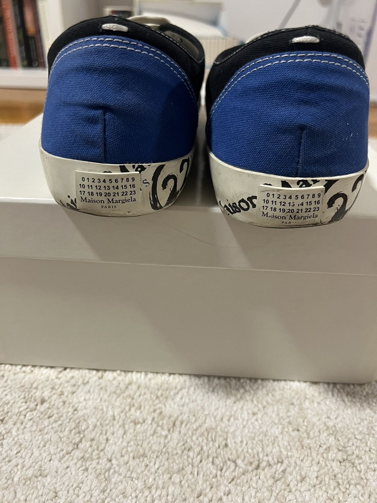Maison Margiela Maison Margiela Tabi Canvas ‘Vans Era’ Sneakers Size US 8.5 / EU 41-42 - 4 Thumbnail