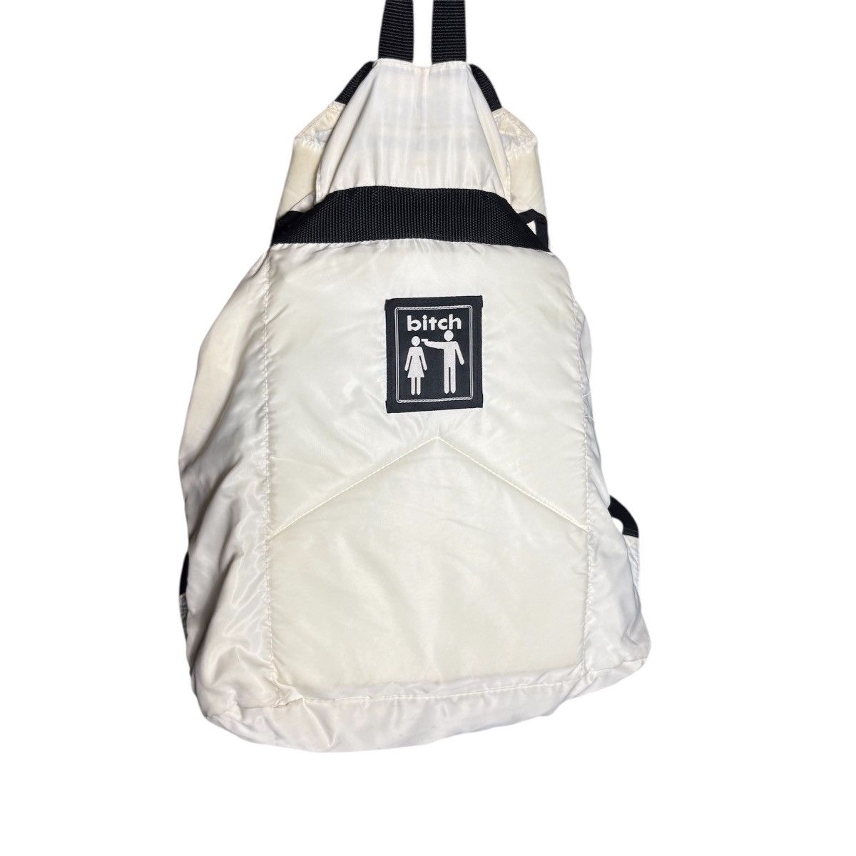 Girl Skateboards Vintage 90s Bitch Skateboards Nylon Backpack Size ONE SIZE - 2 Thumbnail