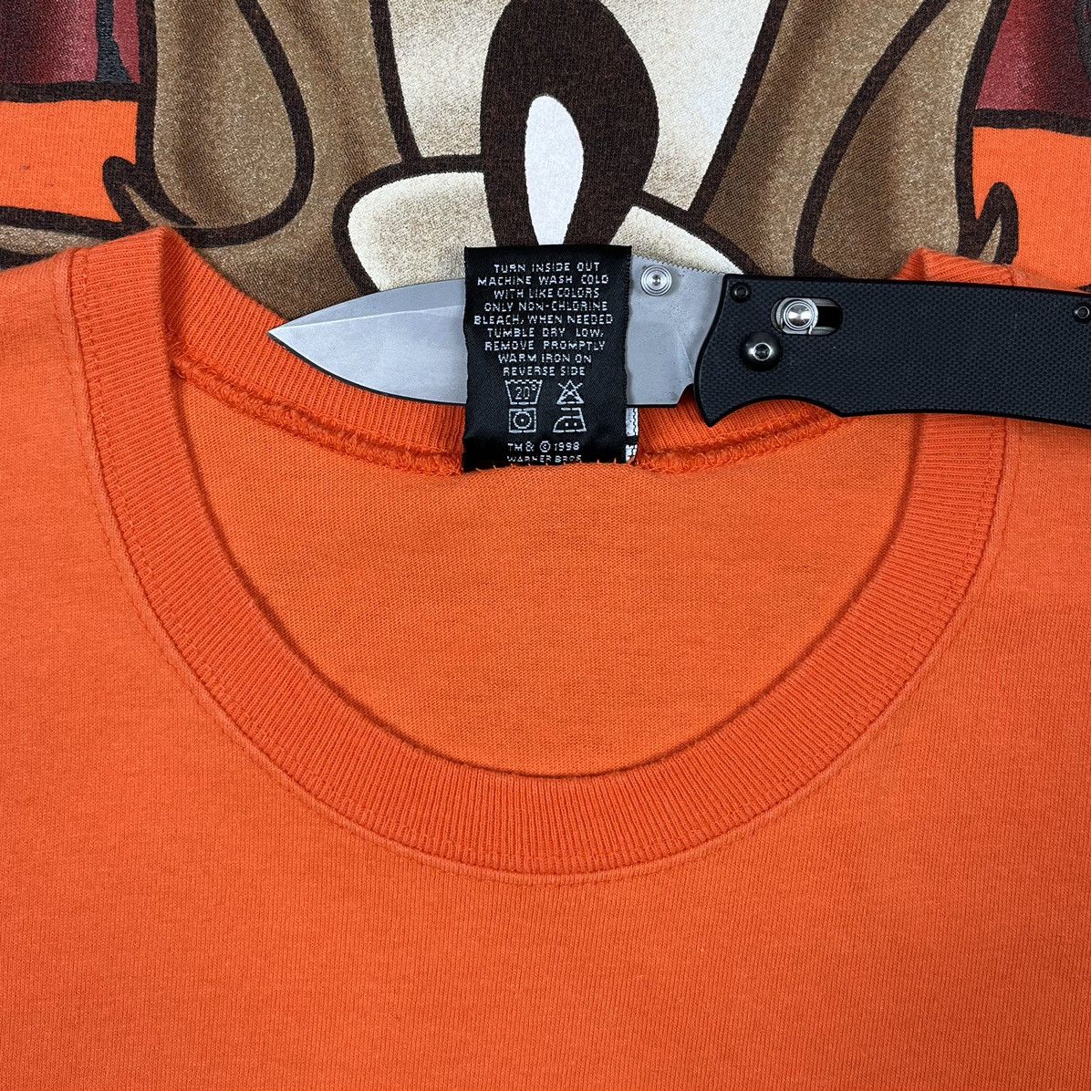 Warner Bros Vintage Wile E Coyote cartoon humor tee 1998 Size US S / EU 44-46 / 1 - 22 Thumbnail