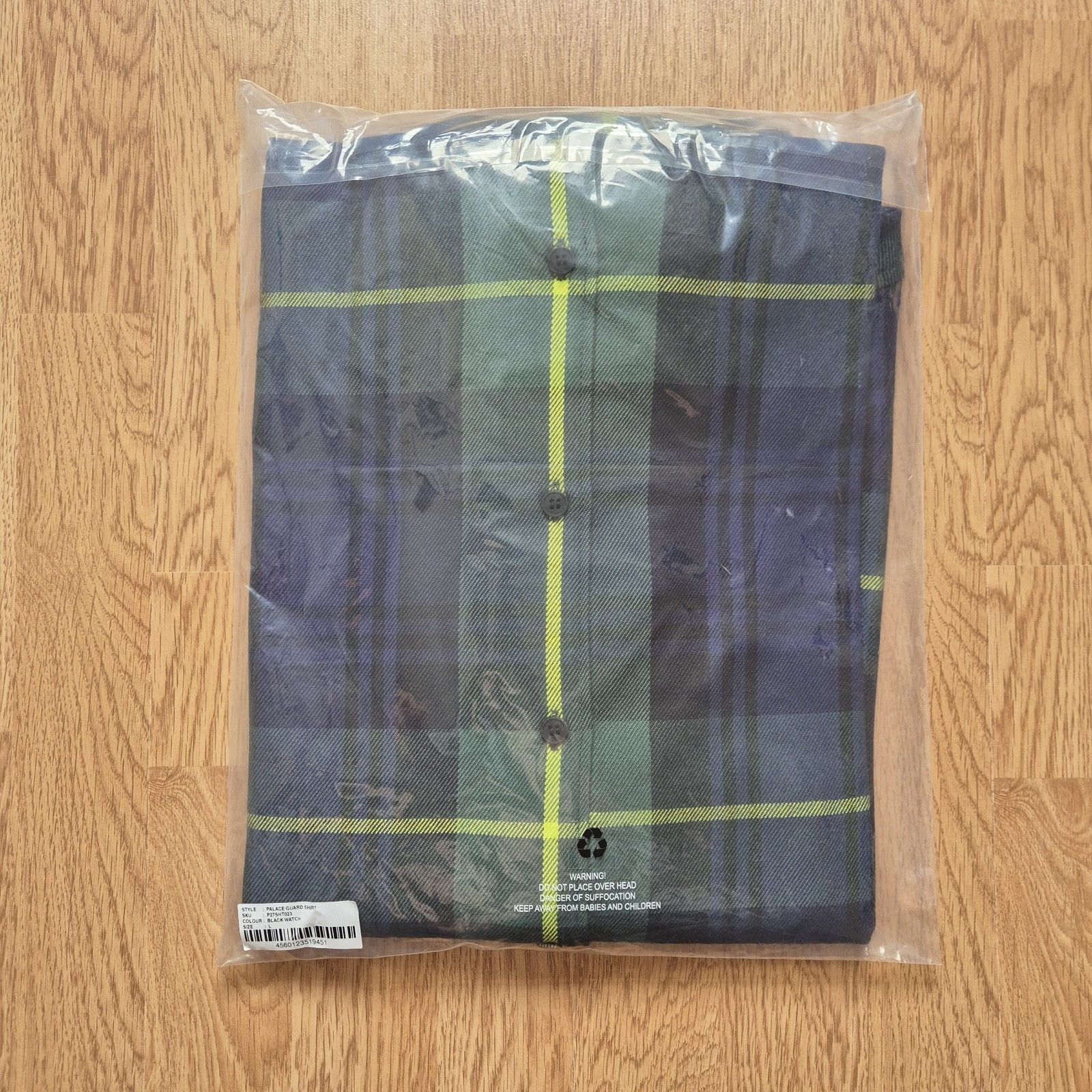 Palace Palace Guard Shirt Black Watch Large FW24 Size US L / EU 52-54 / 3 - 6 Thumbnail