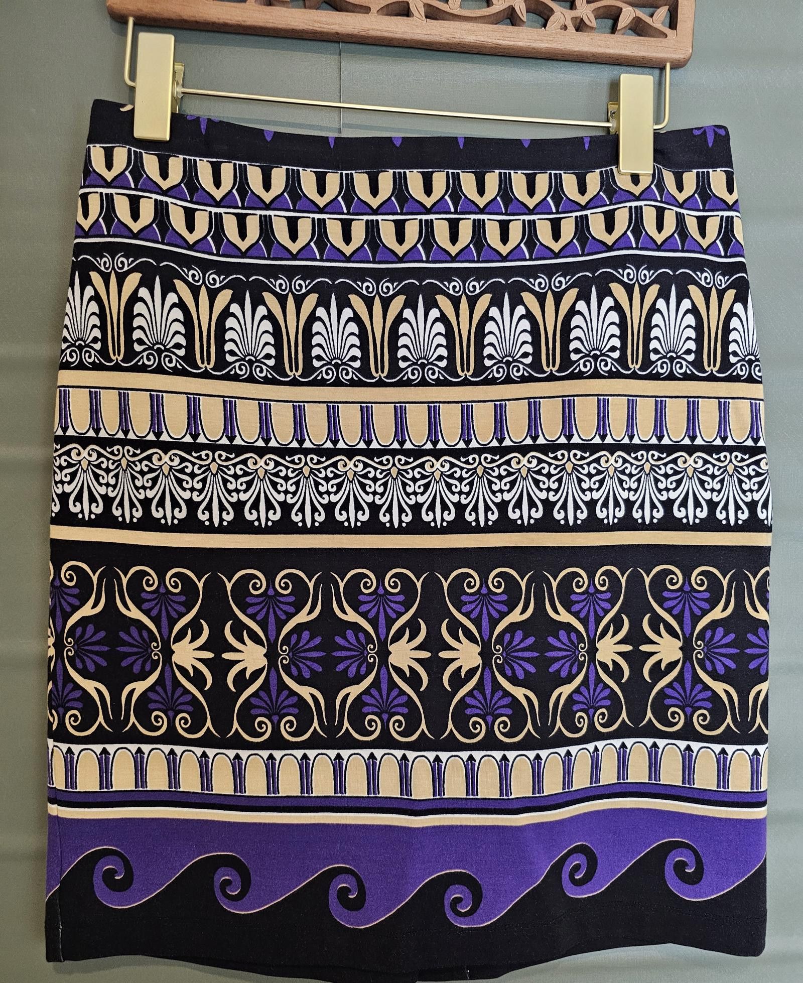 J.McLaughlin J McLaughlin Skirt Black Womens Size 4 Patterned Size 27" / US 4 / IT 40 - 1 Thumbnail