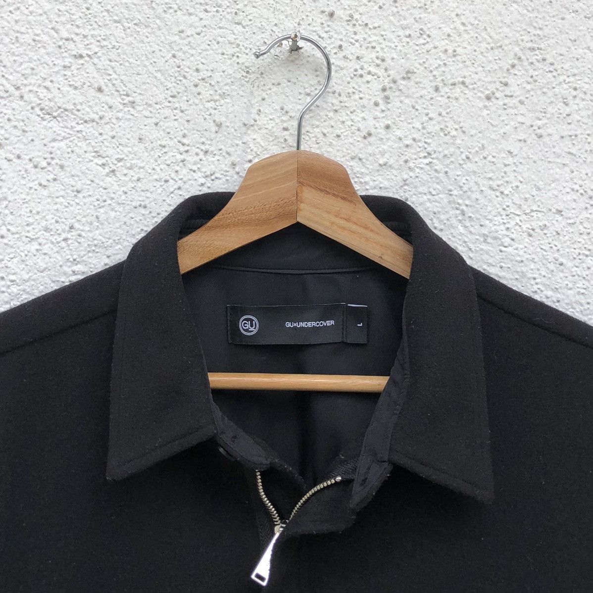 Undercover Undercover x Uniqlo GU Knit Melton Long Shirt Black Men’s Size US L / EU 52-54 / 3 - 21 Thumbnail