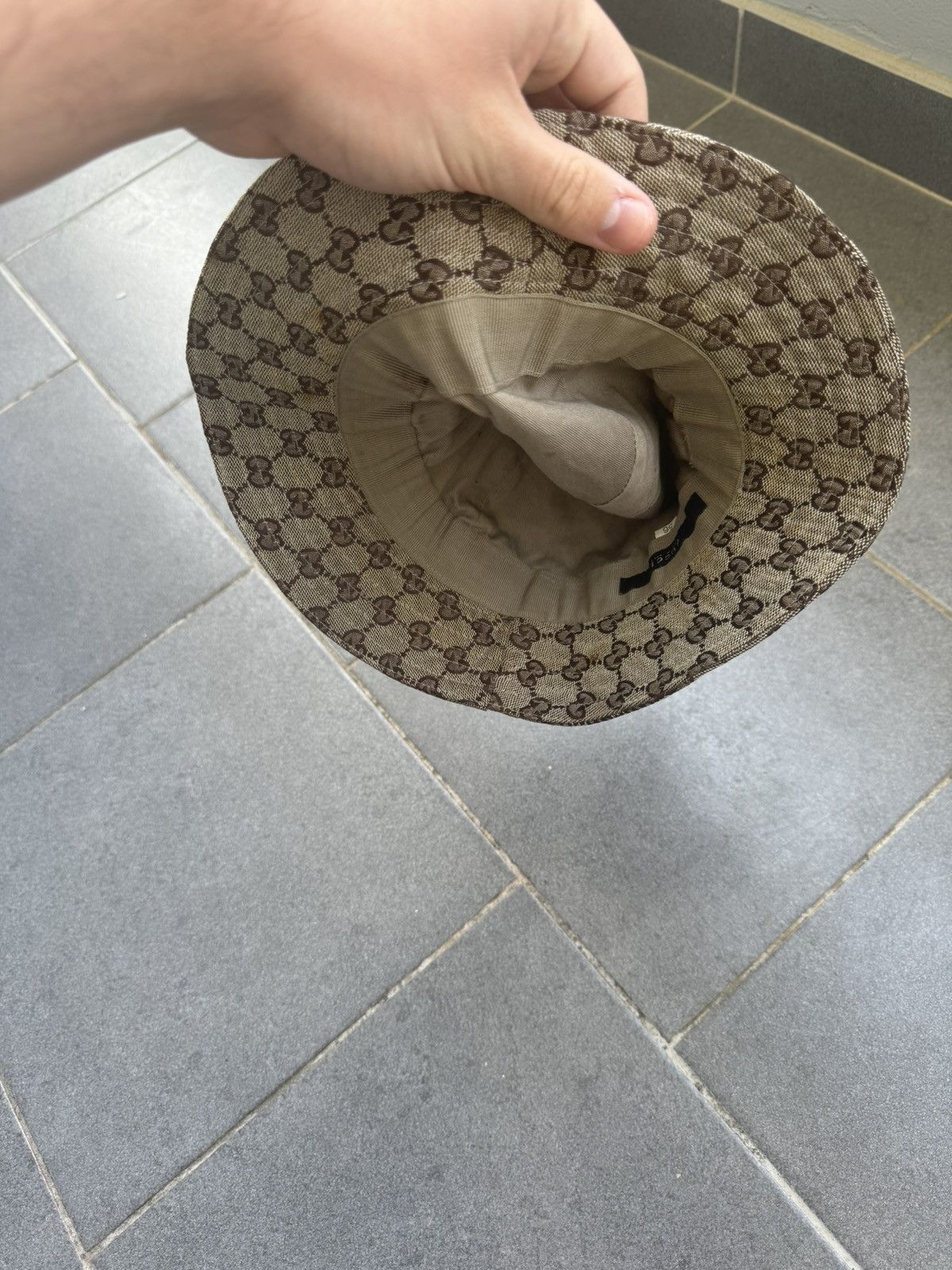 Gucci Vintage Gucci monogram bucket hat Size ONE SIZE - 4 Thumbnail