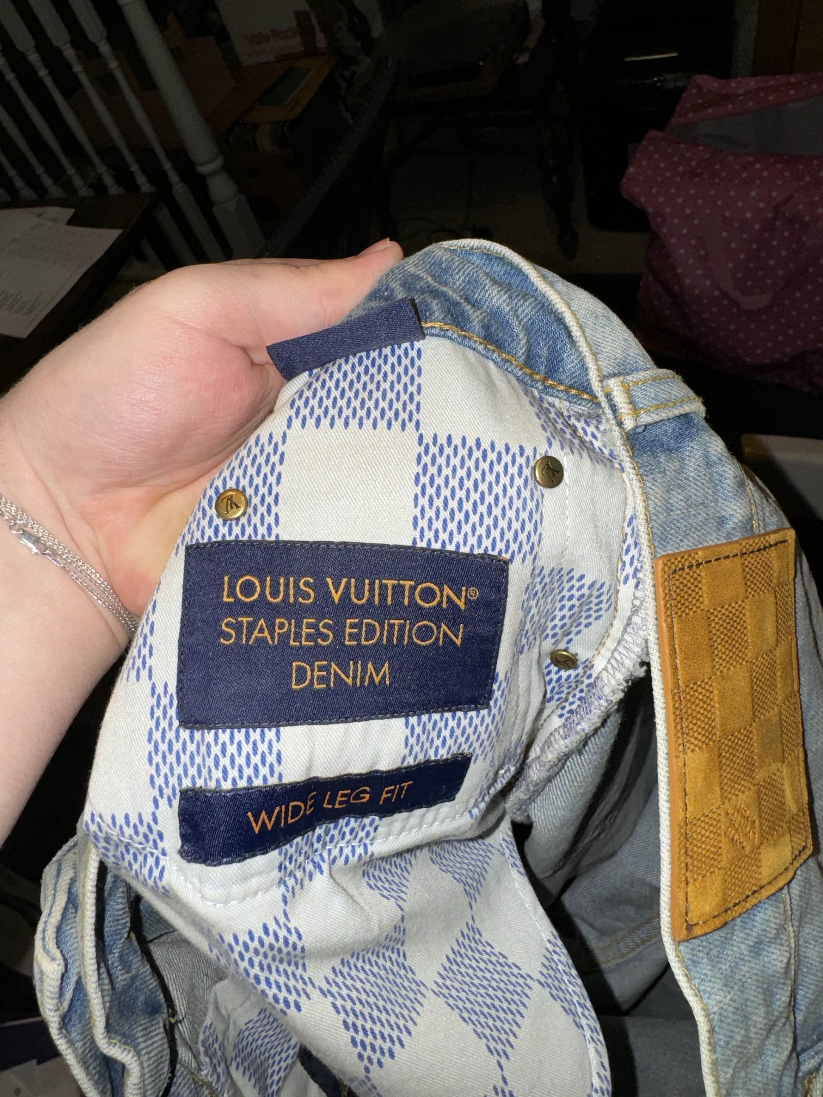 Louis Vuitton Louis Vuitton Wide Leg Fit Jeans Size US 30 / EU 46 - 9 Thumbnail