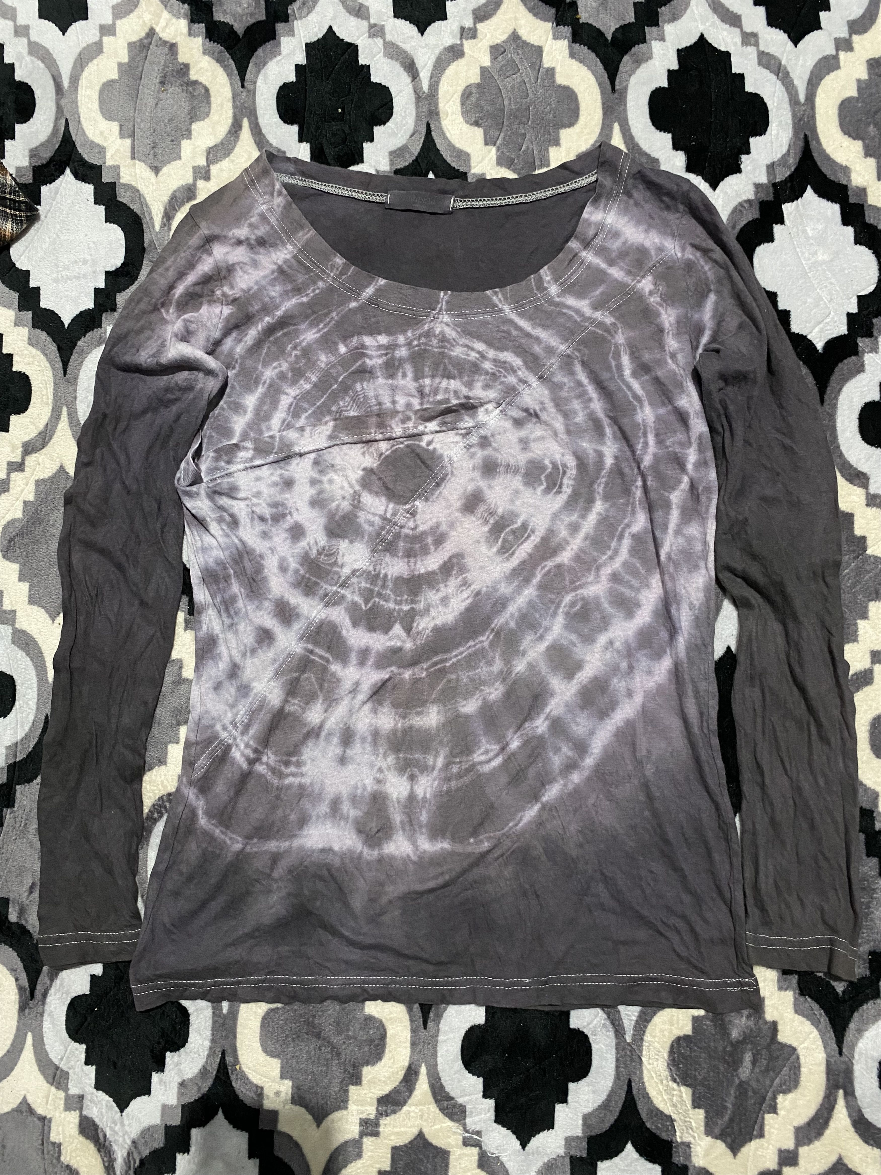 Hysteric Glamour Vintage spider tie dye longsleeve tshirts LGB style Size US M / EU 48-50 / 2 - 1 Thumbnail