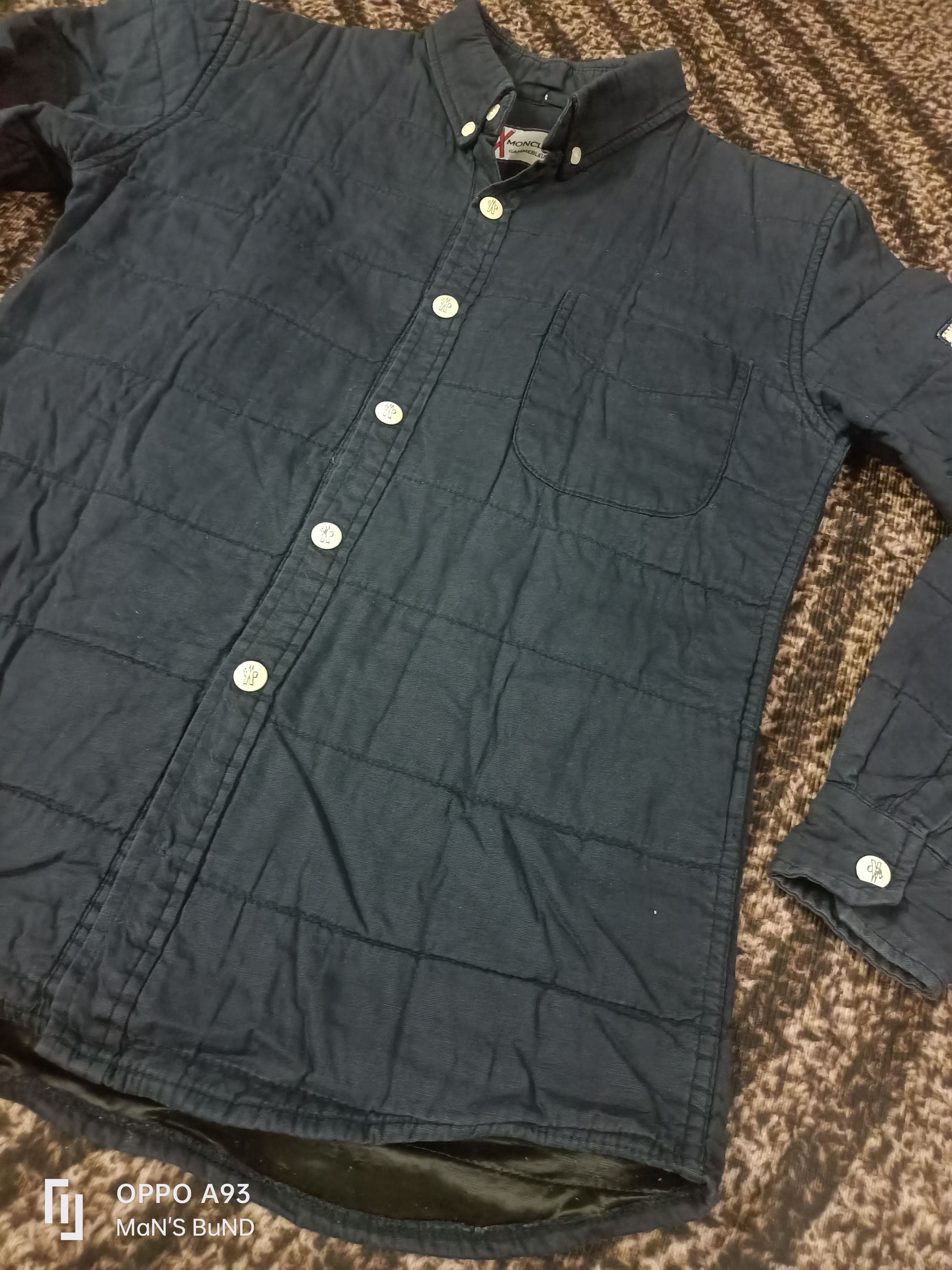 Moncler Distressed MONCLER GAMMEBLEU Size US M / EU 48-50 / 2 - 5 Thumbnail