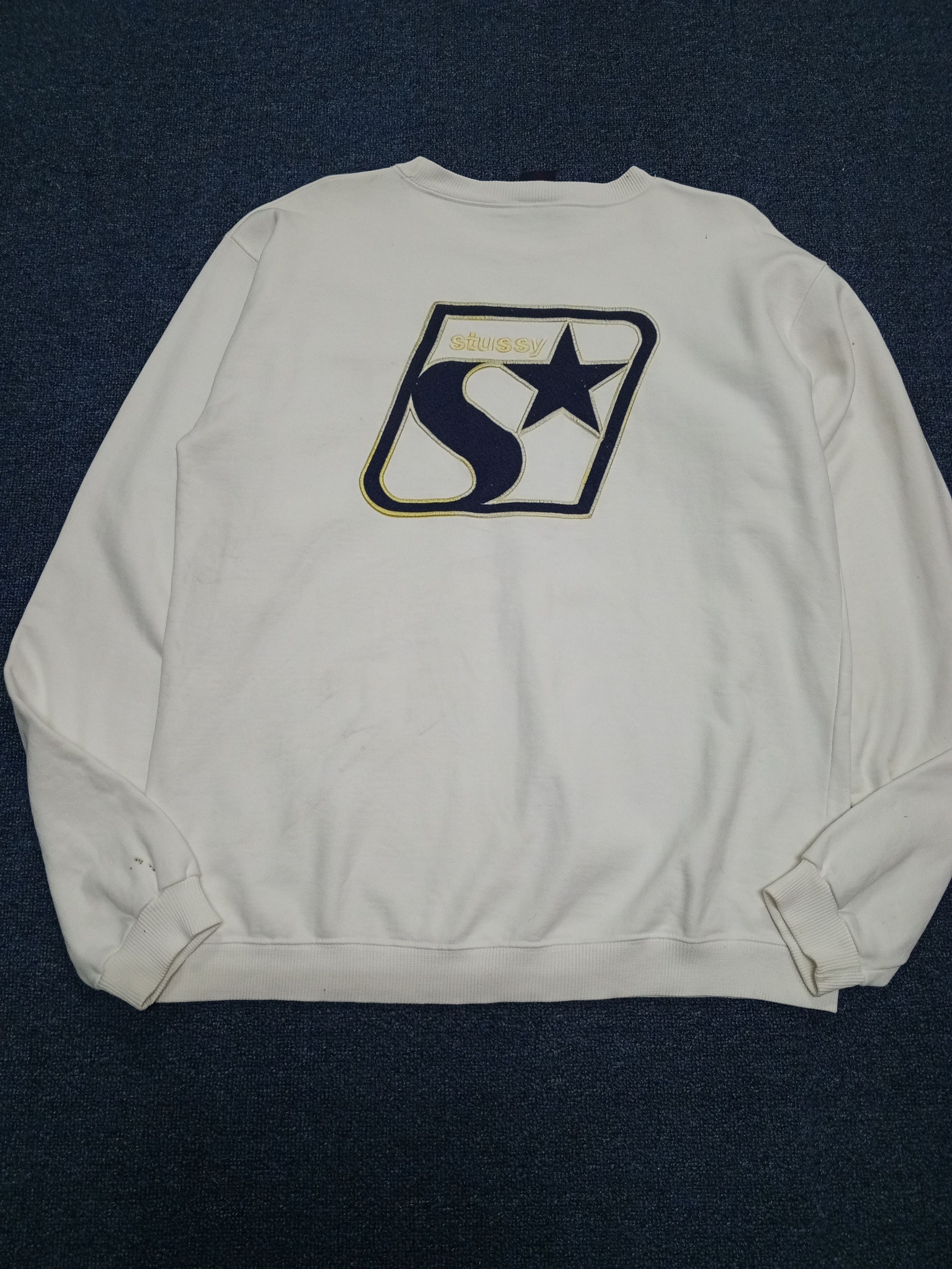 Stussy 🔥90s stussy star rare white 🔥 Size US L / EU 52-54 / 3 - 2 Thumbnail