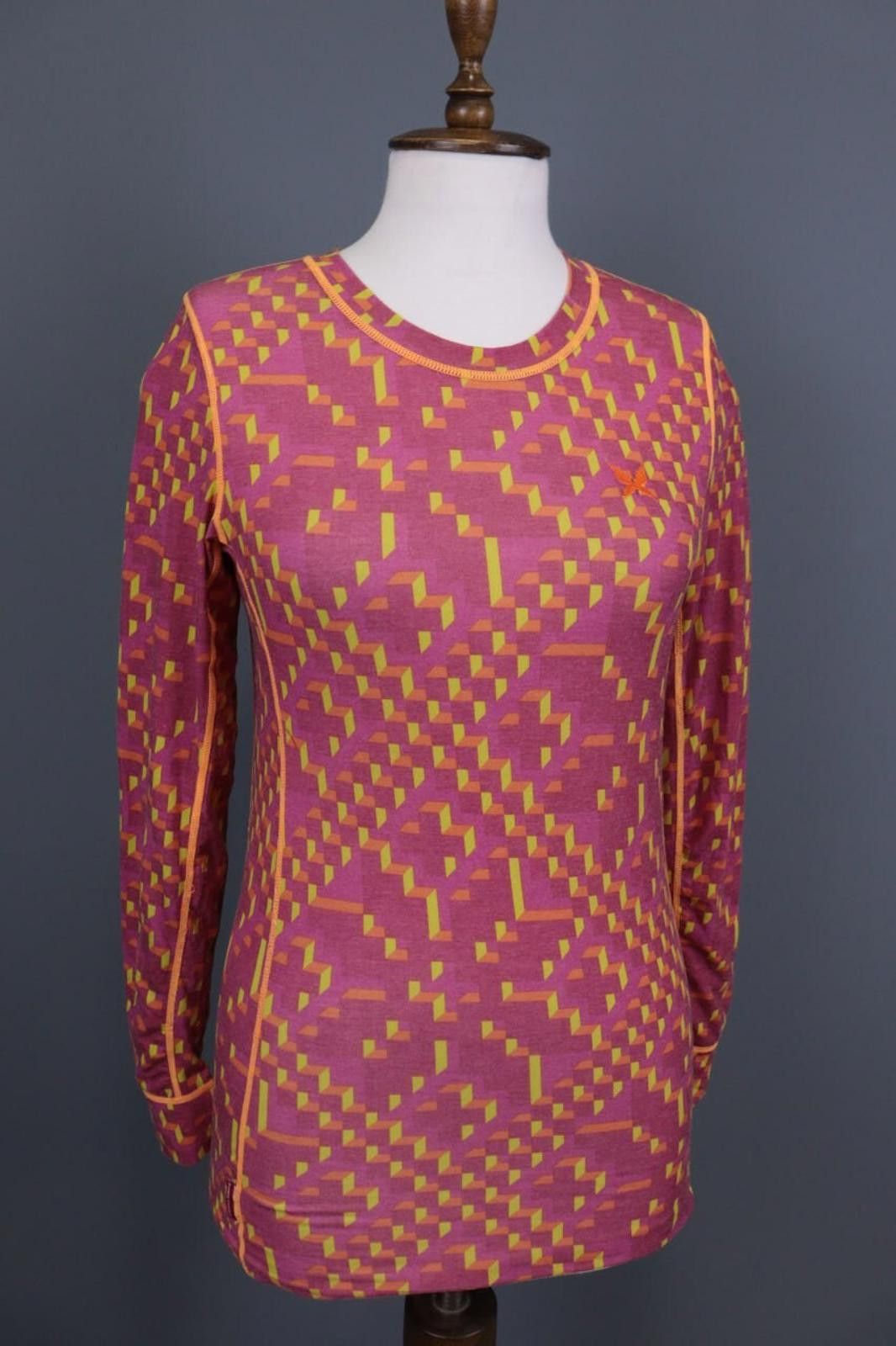 Designer Kari Traa Multicolor Geometric Thermo Base Layer Size M Size M / US 6-8 / IT 42-44 - 6 Thumbnail