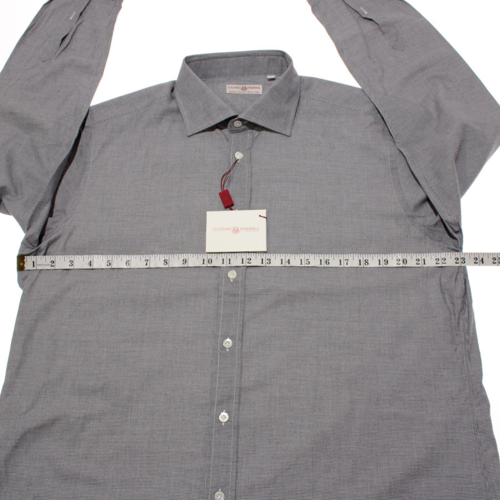 Luciano Barbera Luciano Barbera New with tags Shirt Size XL US In Gray Size US XL / EU 56 / 4 - 4 Thumbnail