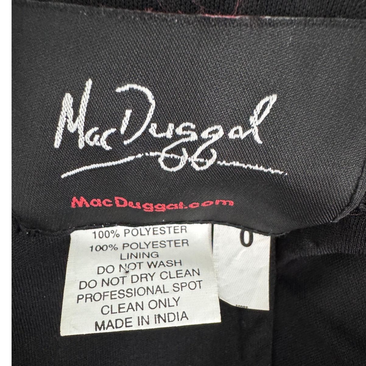 Mac Duggal Mac Duggal Sequined Ruffled Lace Up Gown Dress black size 0 Size XS / US 0-2 / IT 36-38 - 9 Thumbnail