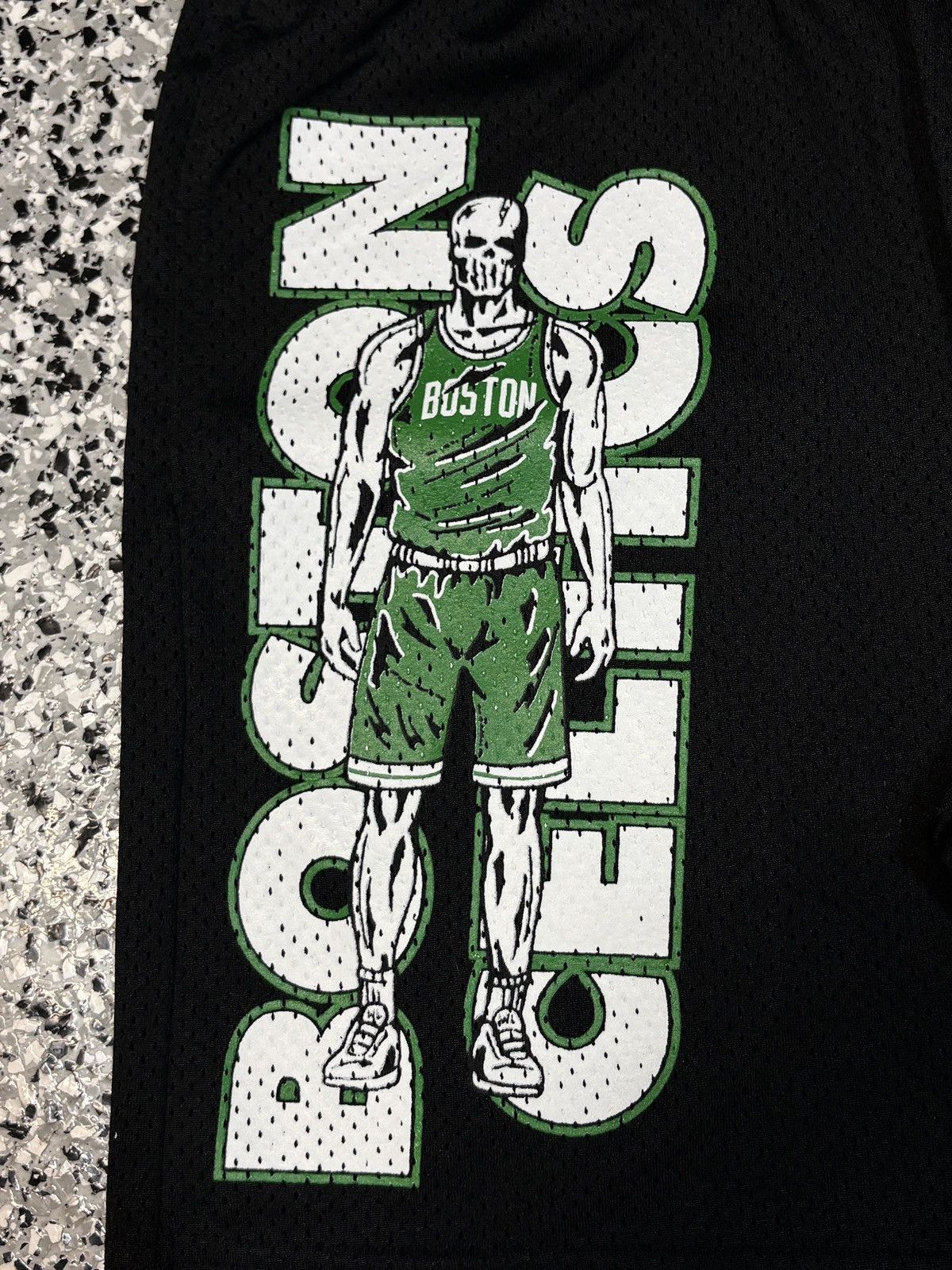 NBA × Warren Lotas 2023 Warren Lotas Boston Celtics Gym Shorts Size S Size US 30 / EU 46 - 5 Thumbnail