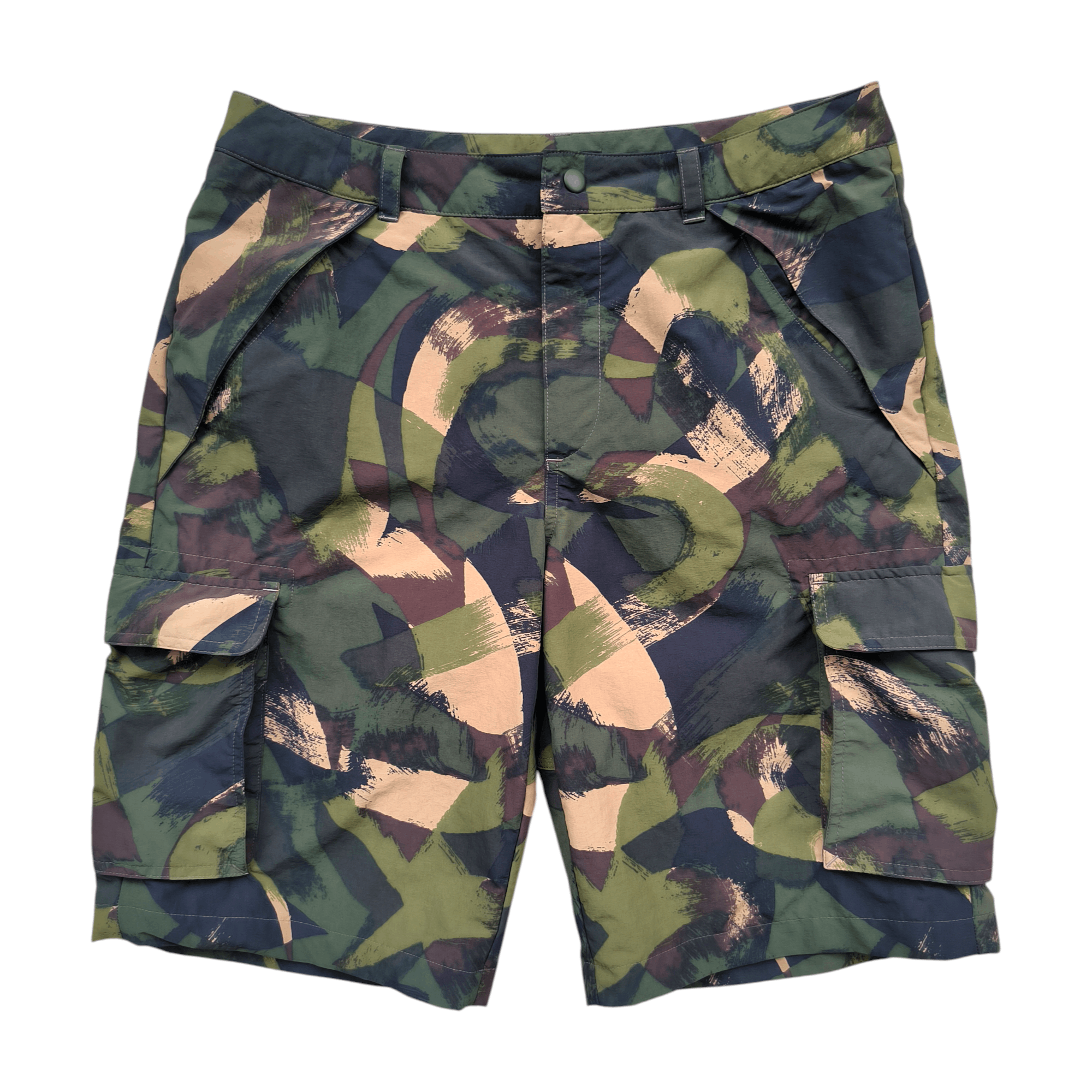 Adidas Adidas SB Camo Cargo Shorts Size US 32 / EU 48 - 1 Thumbnail