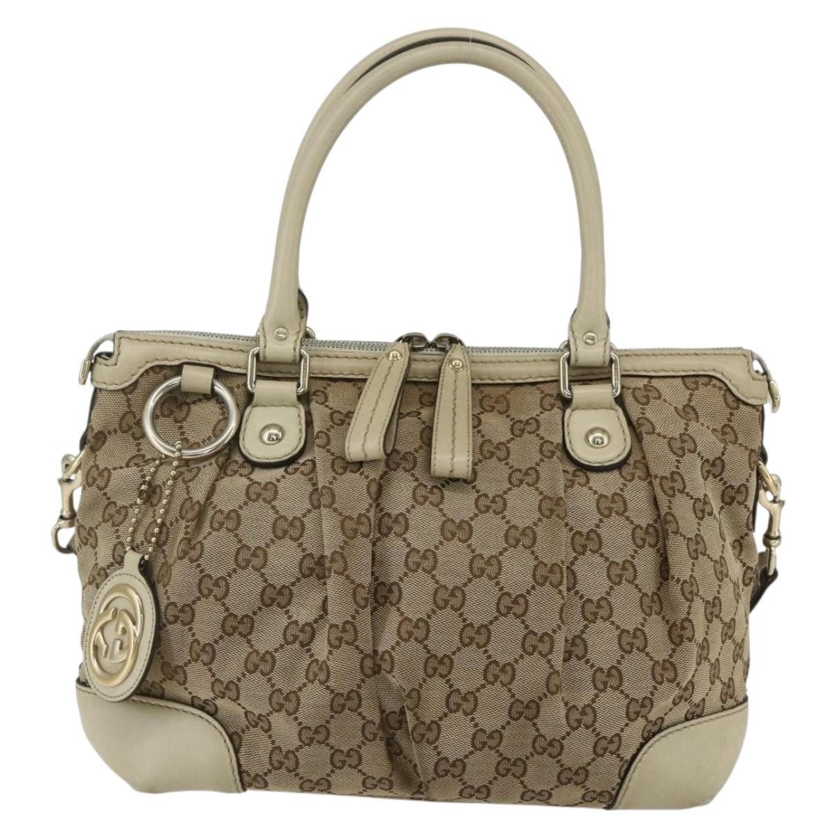 Gucci Gucci Sukey Top Handle Satchel GG Coated Canvas Size ONE SIZE - 1 Thumbnail