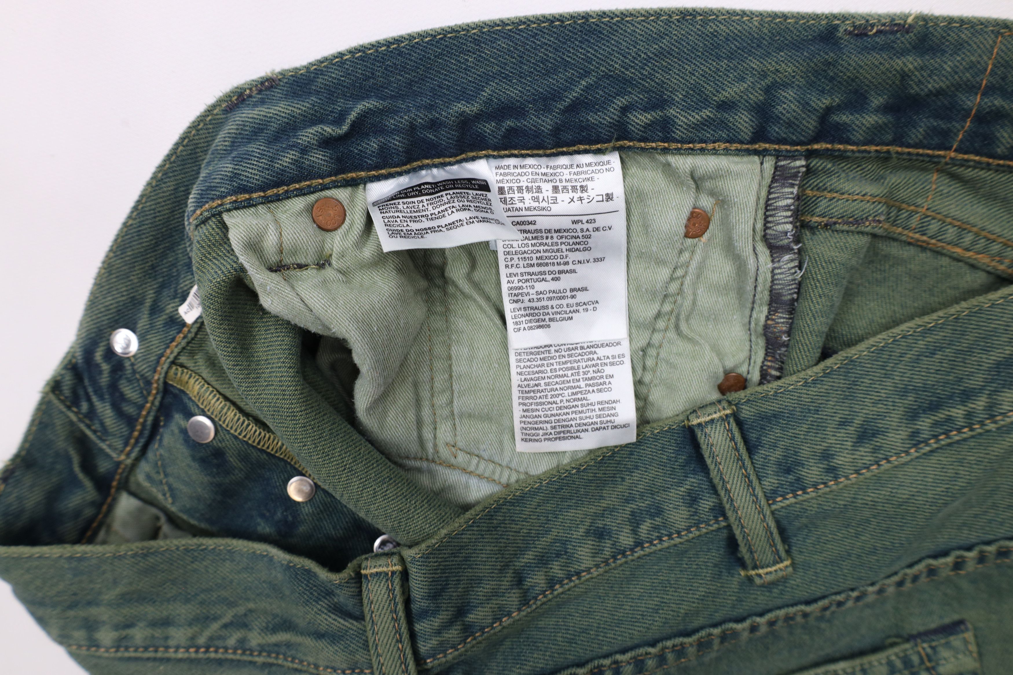 Levi's × Vintage Vintage Y2K Levis 501xx CT Fly Custom Tapered Denim Jeans Size US 38 / EU 54 - 9 Thumbnail