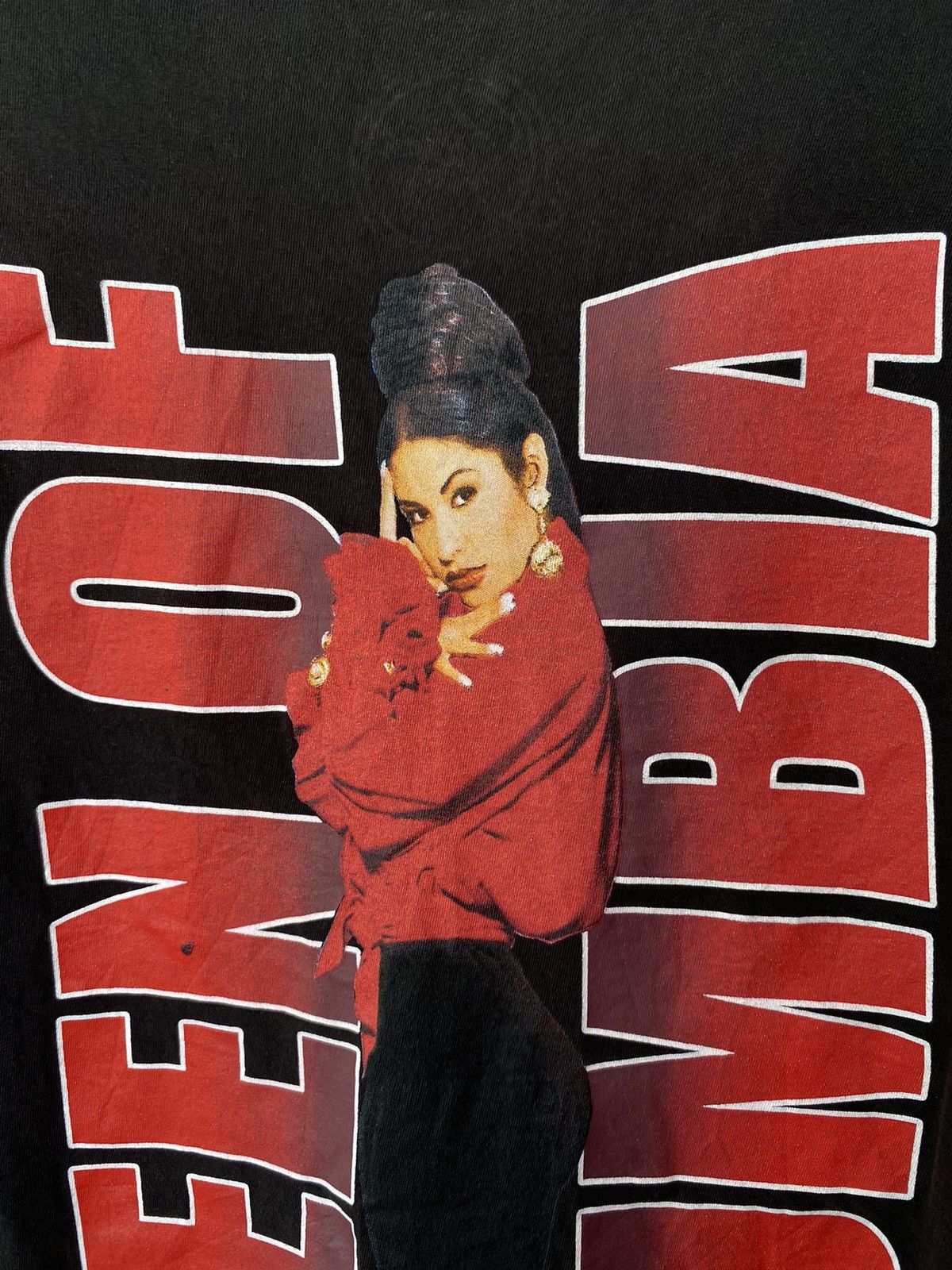 Band Tees Rare Faded Selena “Queen Of Cumbia” Singer Band Rap Tees Size US XXL / EU 58 / 5 - 6 Thumbnail
