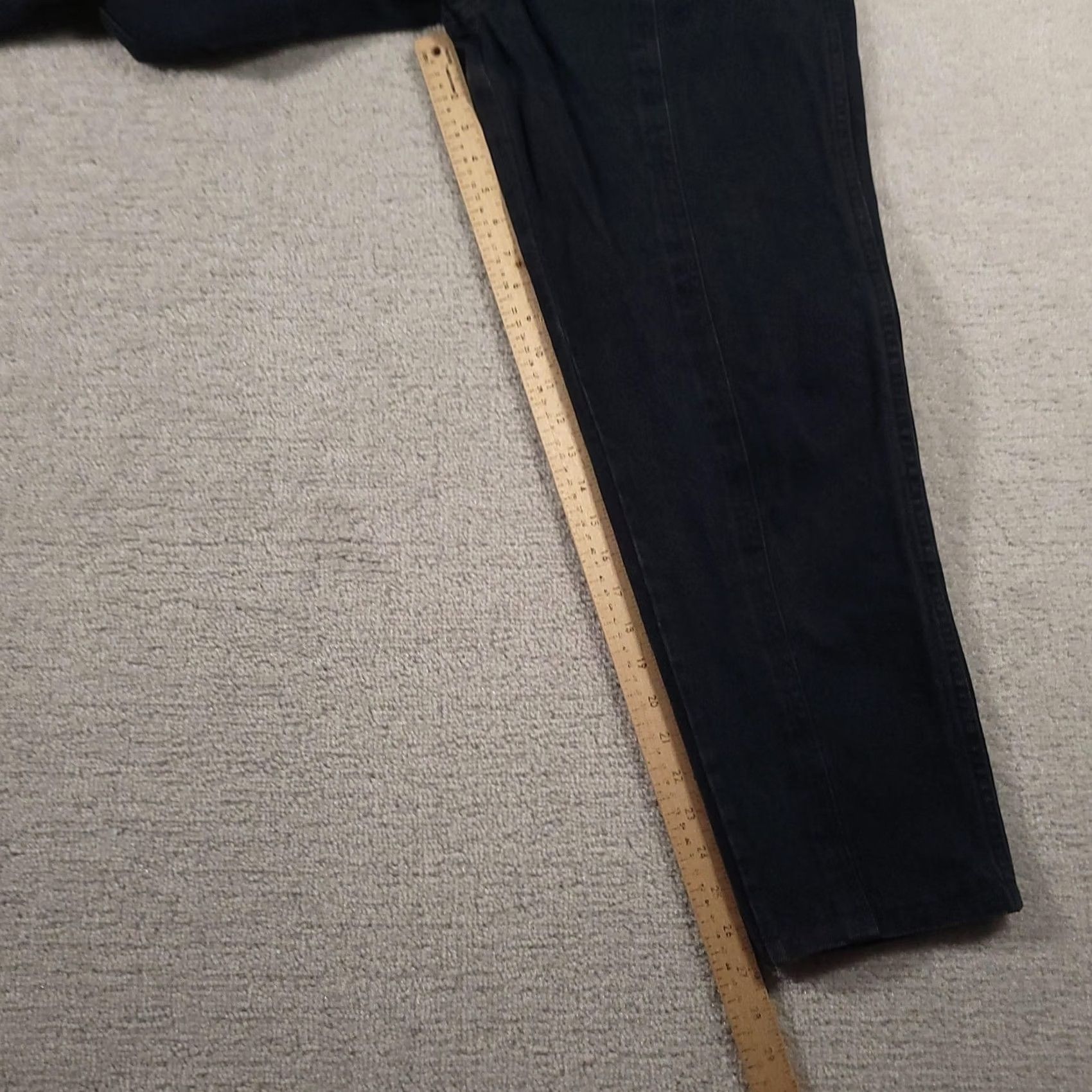 Cotton Traders VINTAGE Congo Traders Jeans Womens 16 High Waist Tapered Mom Made USA 90s Denim Jeans Womens 16 Blue Size 38" / US 16 / IT 52 - 4 Thumbnail