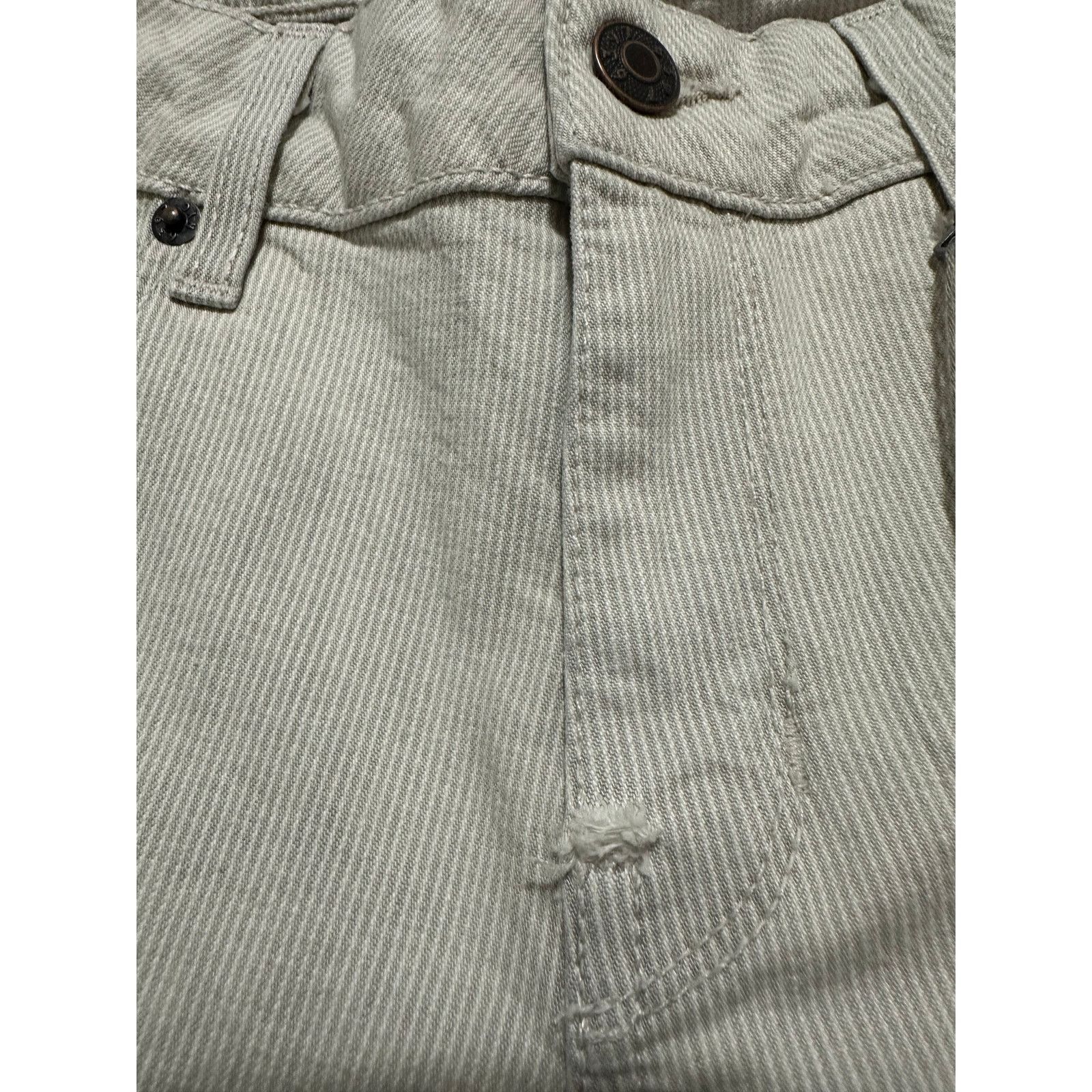 6397 6397 white stripe mini skinny cropped jeans size 24- 0 Size 25" / US 0 / IT 36 - 8 Thumbnail