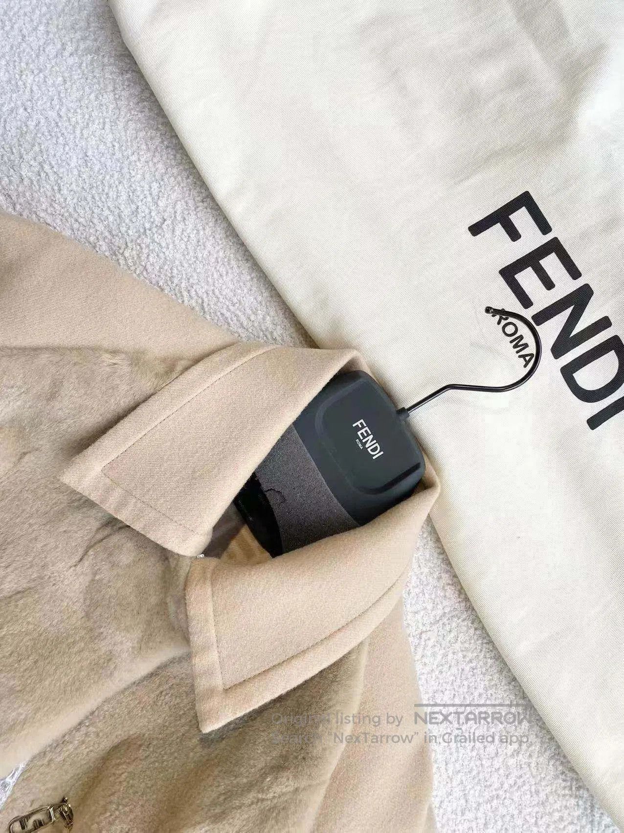 Fendi Fendi Mink fur lapel coat| Size XS / US 0-2 / IT 36-38 - 4 Thumbnail