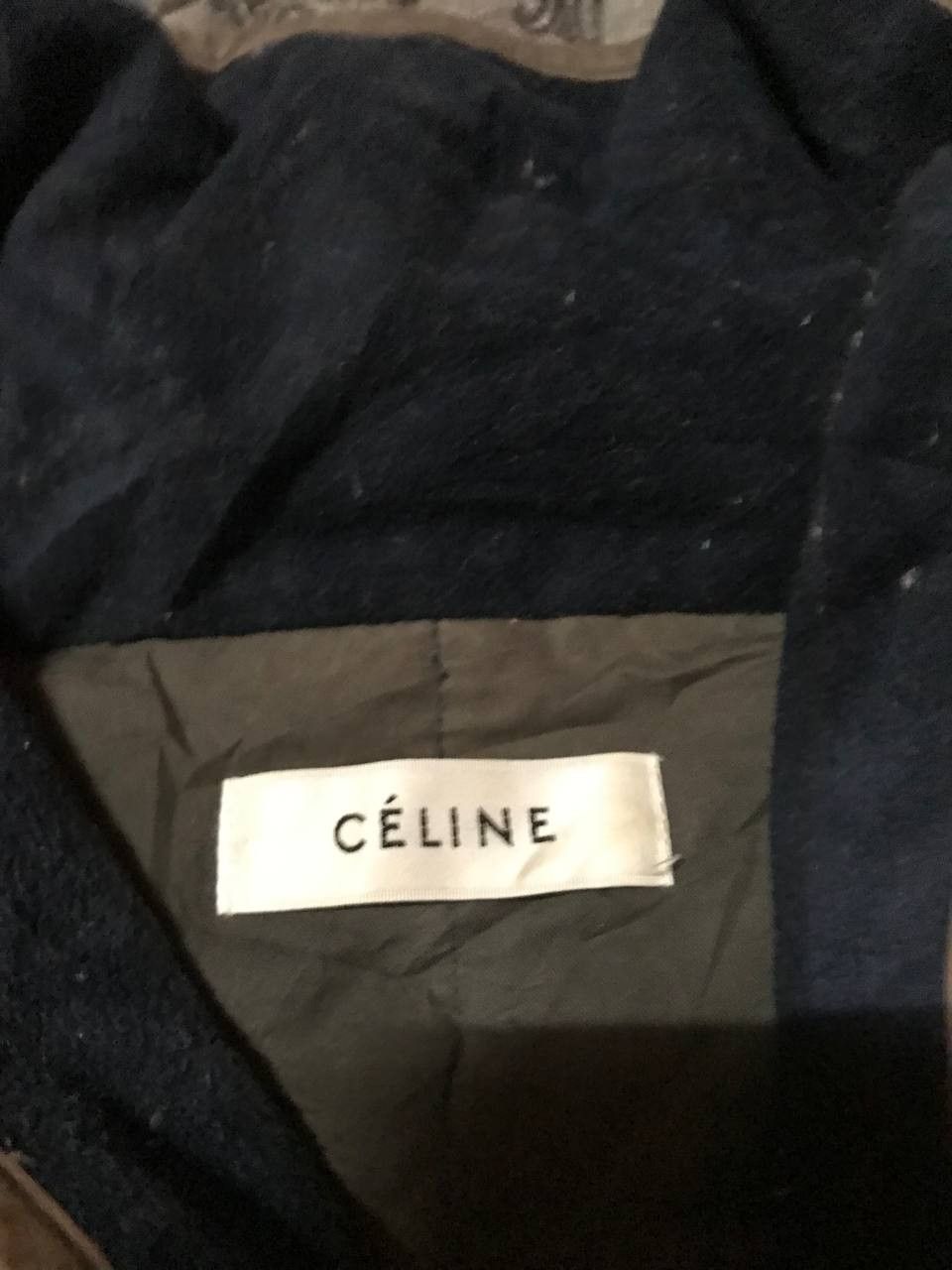 Celine Vintage 80s Celine Iconic Monogram Poncho Vest Size US M / EU 48-50 / 2 - 4 Thumbnail