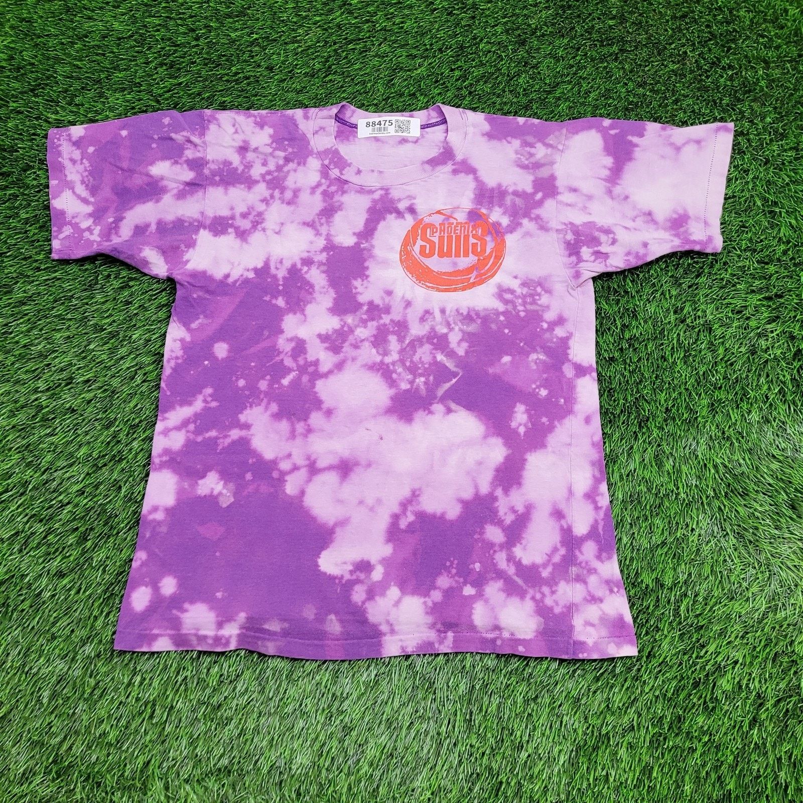 Vintage VTG 90s Phoenix Suns Tie-Dye Shirt S/M 19x24 Purple USA Size US S / EU 44-46 / 1 - 1 Thumbnail