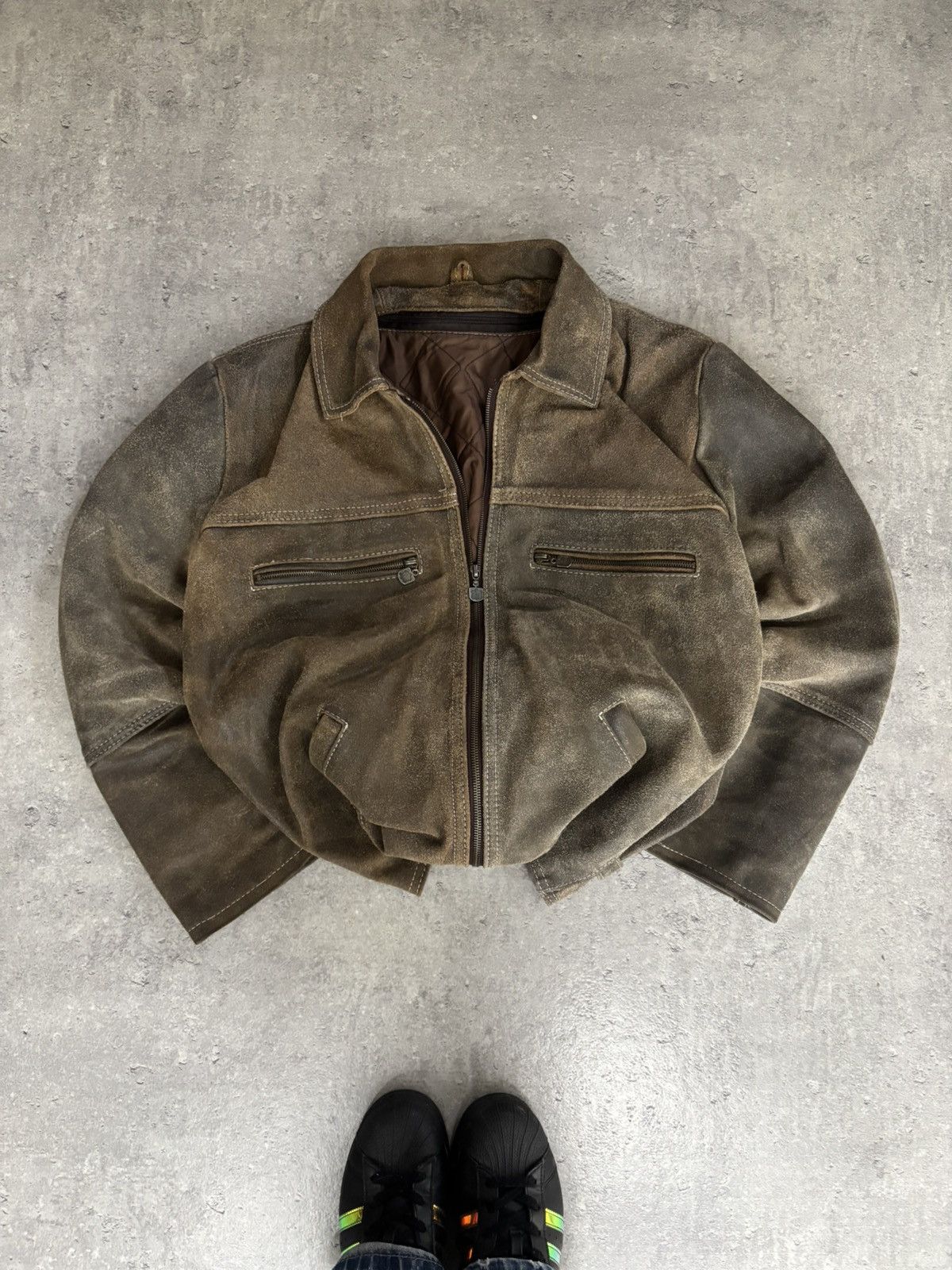 Vintage Vintage Lamb Leather Jacket Detachable Liner L Streetwear Size US L / EU 52-54 / 3 - 4 Thumbnail