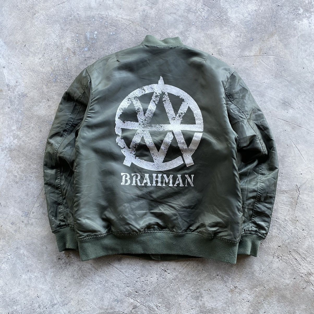 Band Tees × Japanese Brand BRAHMAN Japanese Punk Band Bomber Jacket Size US L / EU 52-54 / 3 - 2 Thumbnail