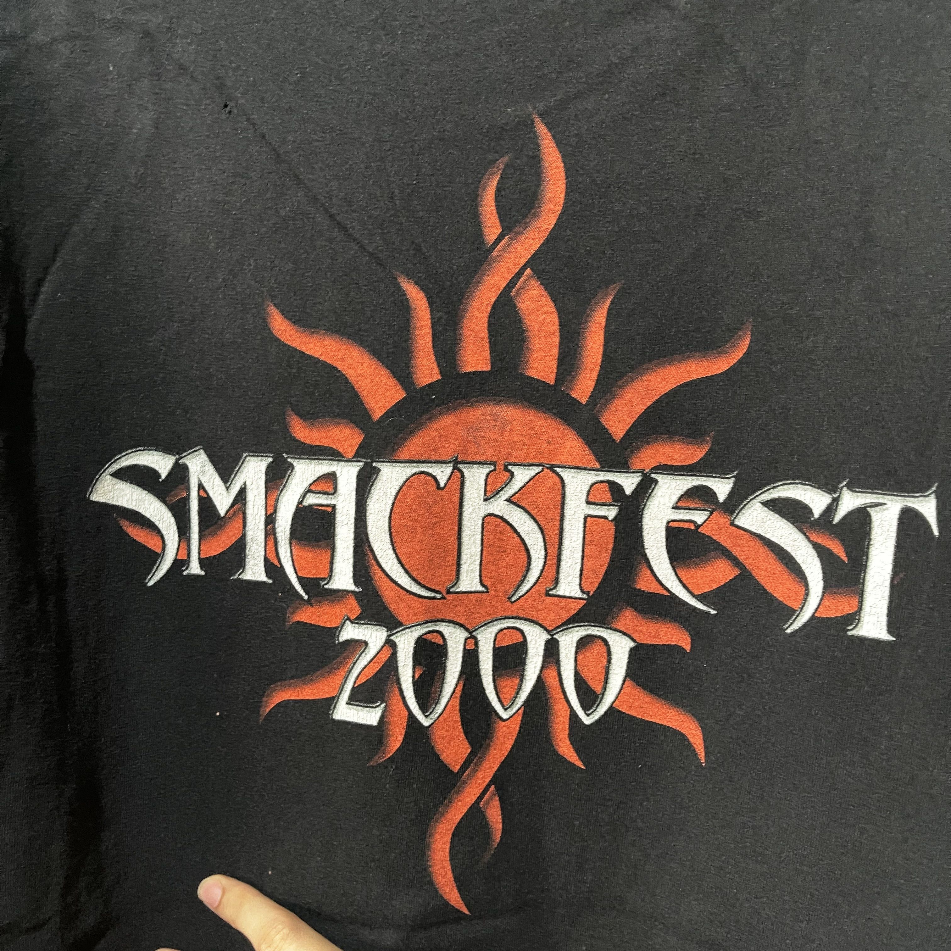 Band Tees × Vintage Vintage 1999 Godsmack Shirt 2000 Smackfest Shirt Size US L / EU 52-54 / 3 - 5 Thumbnail