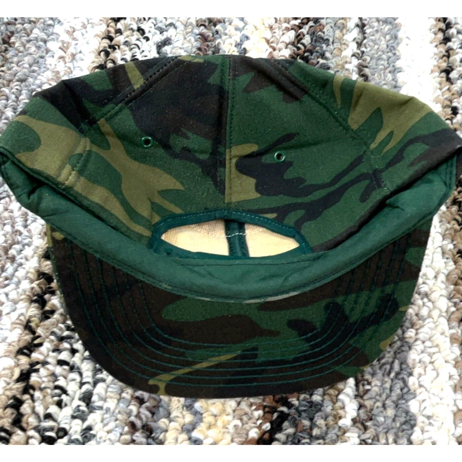 Vintage VINTAGE Levi Garrett Trucker Hat Cap Snapback Camo USA Tobacco Patch 80s 90s G21 Size ONE SIZE - 3 Thumbnail