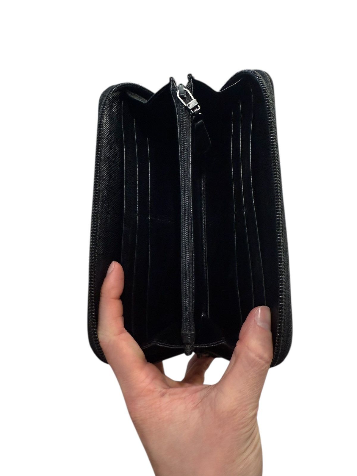 Prada Prada long zip nylon wallet Size ONE SIZE - 5 Thumbnail