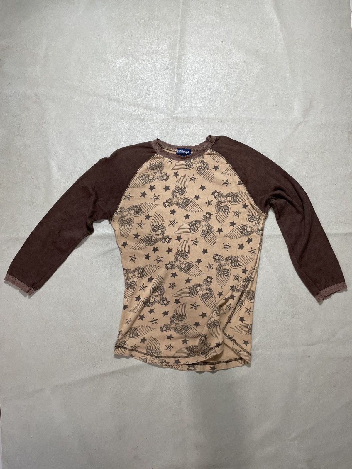 Hysteric Glamour Undefined humoresque longsleeve poem eagle printed Size L / US 10 / IT 46 - 5 Thumbnail