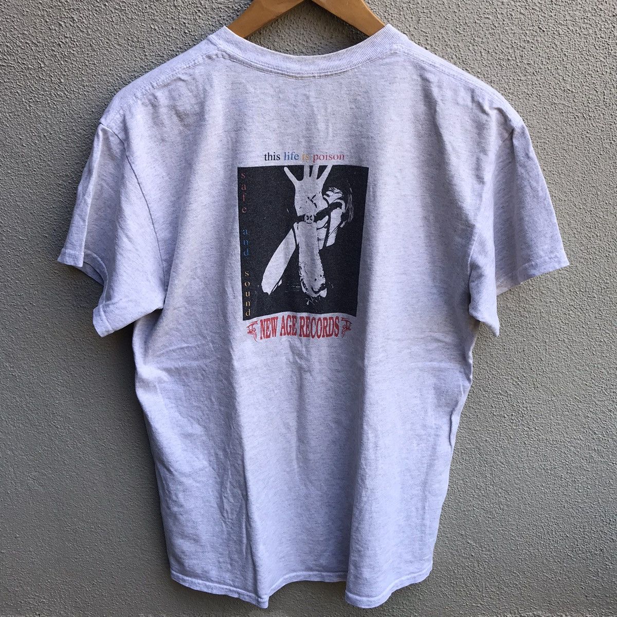 Band Tees SAFE AND SOUND band tee hardcore punk new age records Size US M / EU 48-50 / 2 - 3 Thumbnail