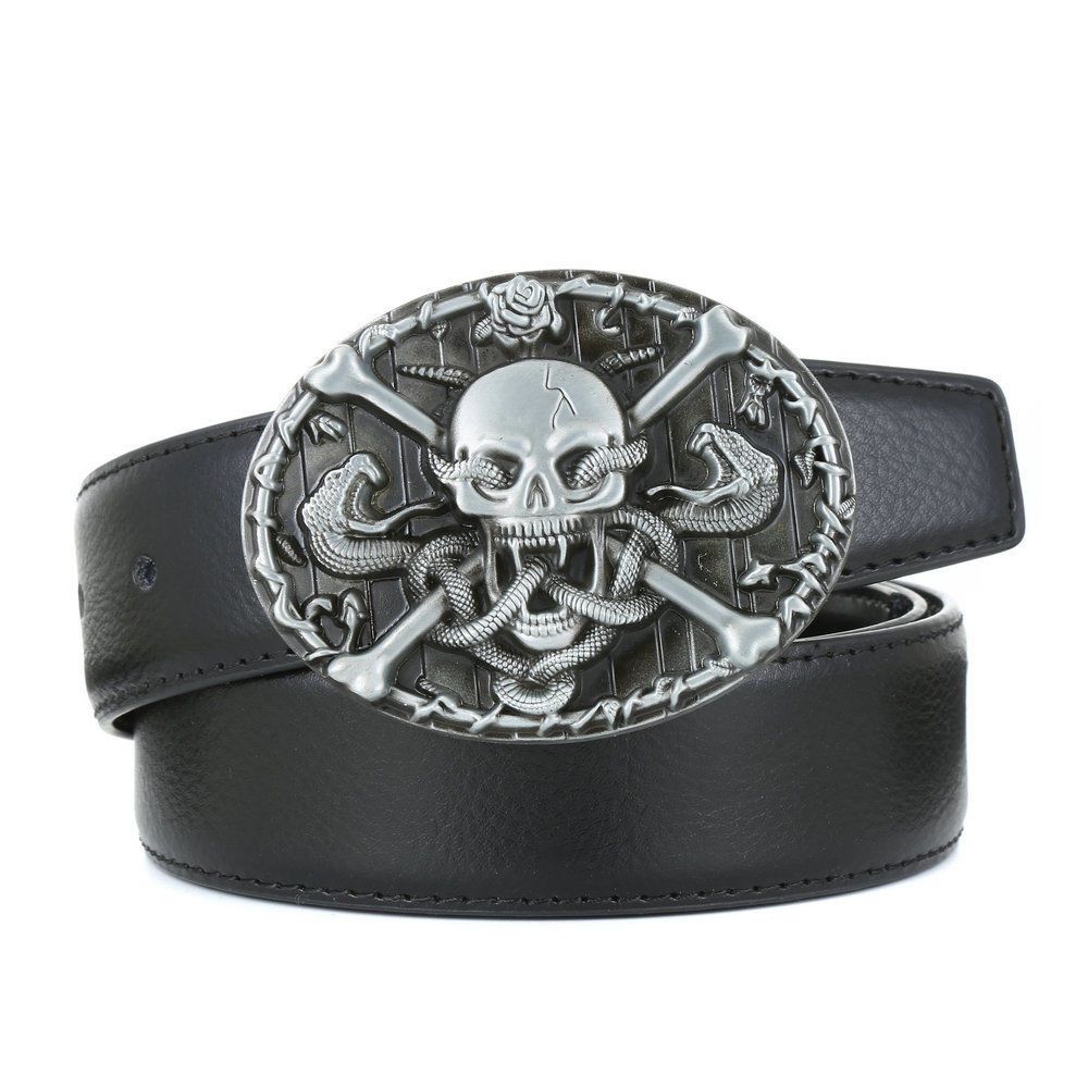 Designer Future Vintage Belt Riveted Belts Menswear Accessories Size ONE SIZE - 3 Thumbnail