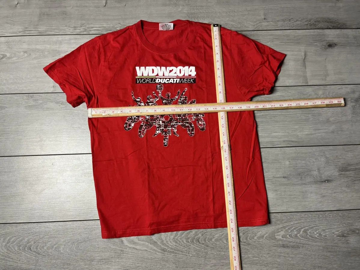 Band Tees Ducati racing T-shirt tour size Medium Size US M / EU 48-50 / 2 - 5 Thumbnail