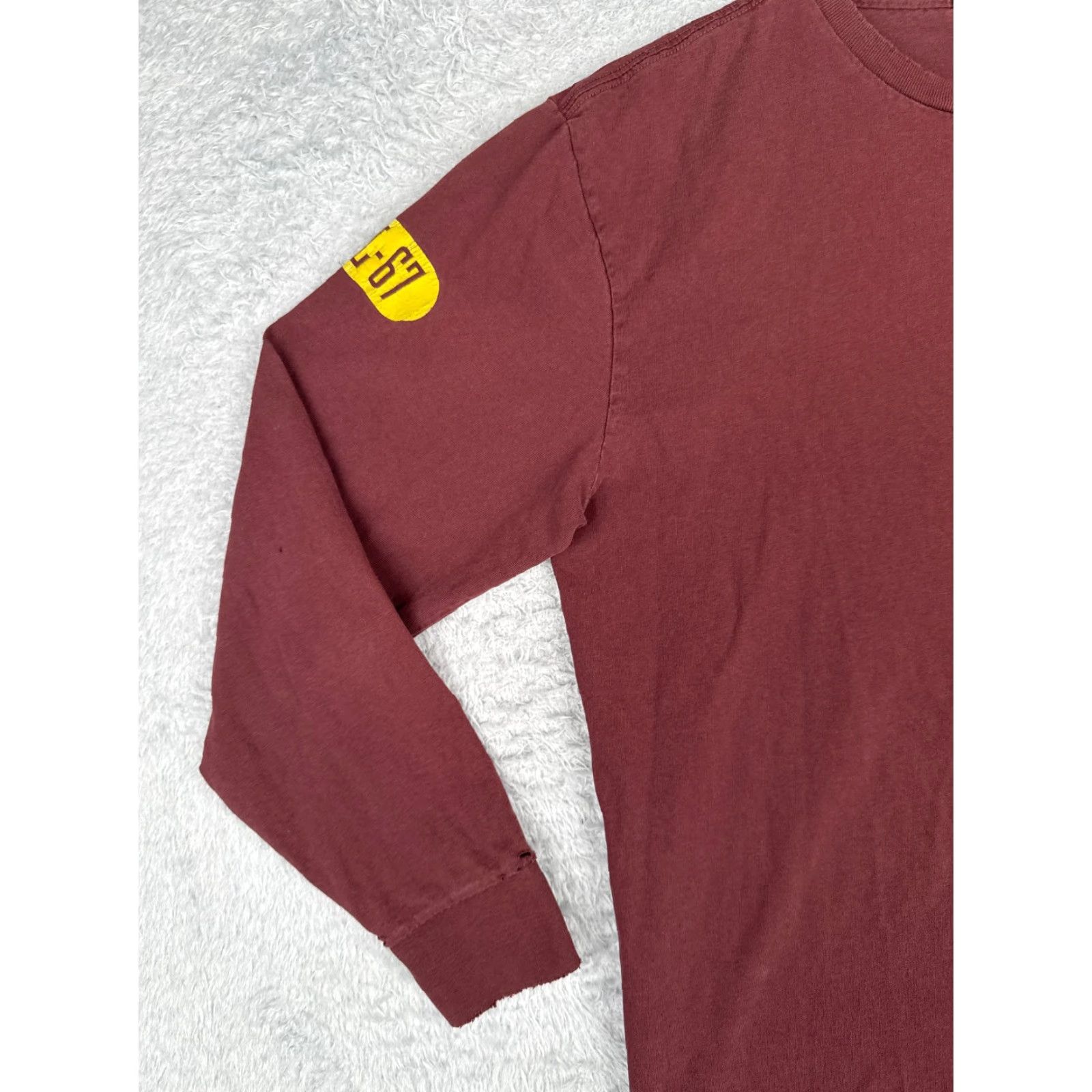 Ralph Lauren Ralph Lauren Shirt Polo Jeans Co Red Cotton Long Sleeve Adult Medium RL67 READ Size US M / EU 48-50 / 2 - 3 Thumbnail
