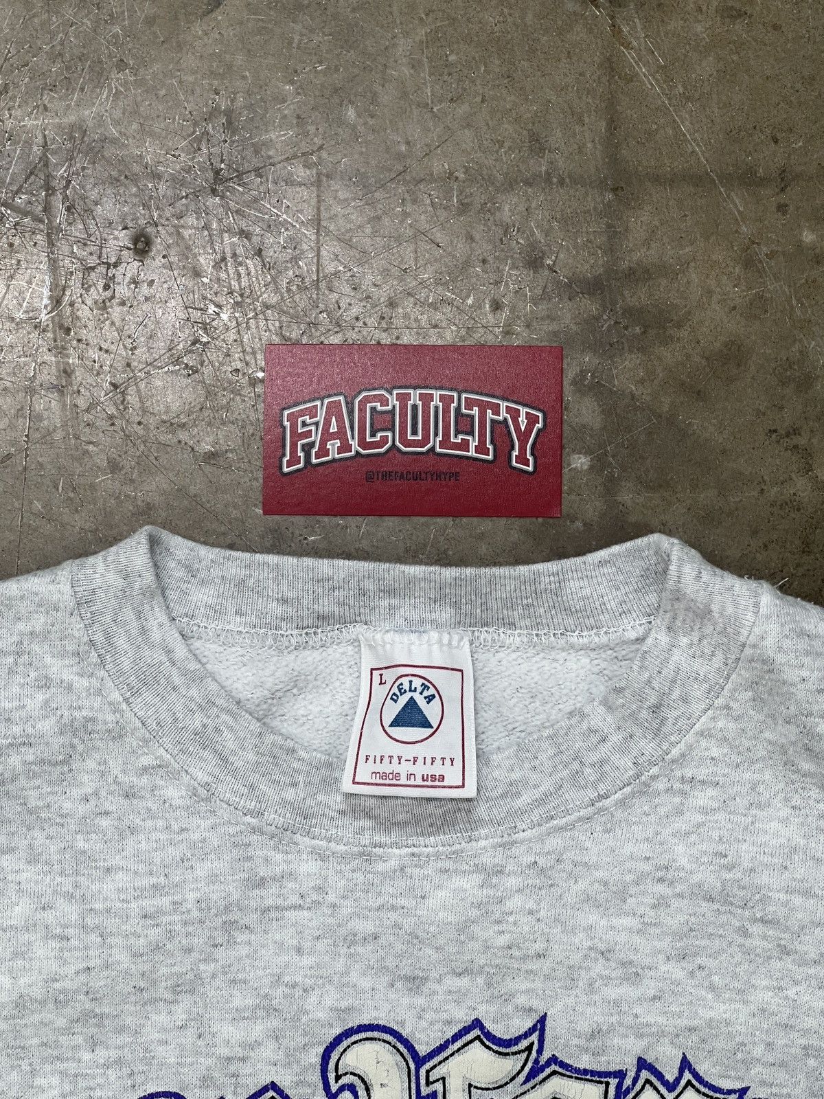Vintage Vintage New York NYU State of Mind Crewneck Large Size US L / EU 52-54 / 3 - 3 Thumbnail