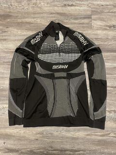 MISBHV ブラックジャカートタートルネックXS-S Misbhv Long Sleeve 2025 | masscases.com