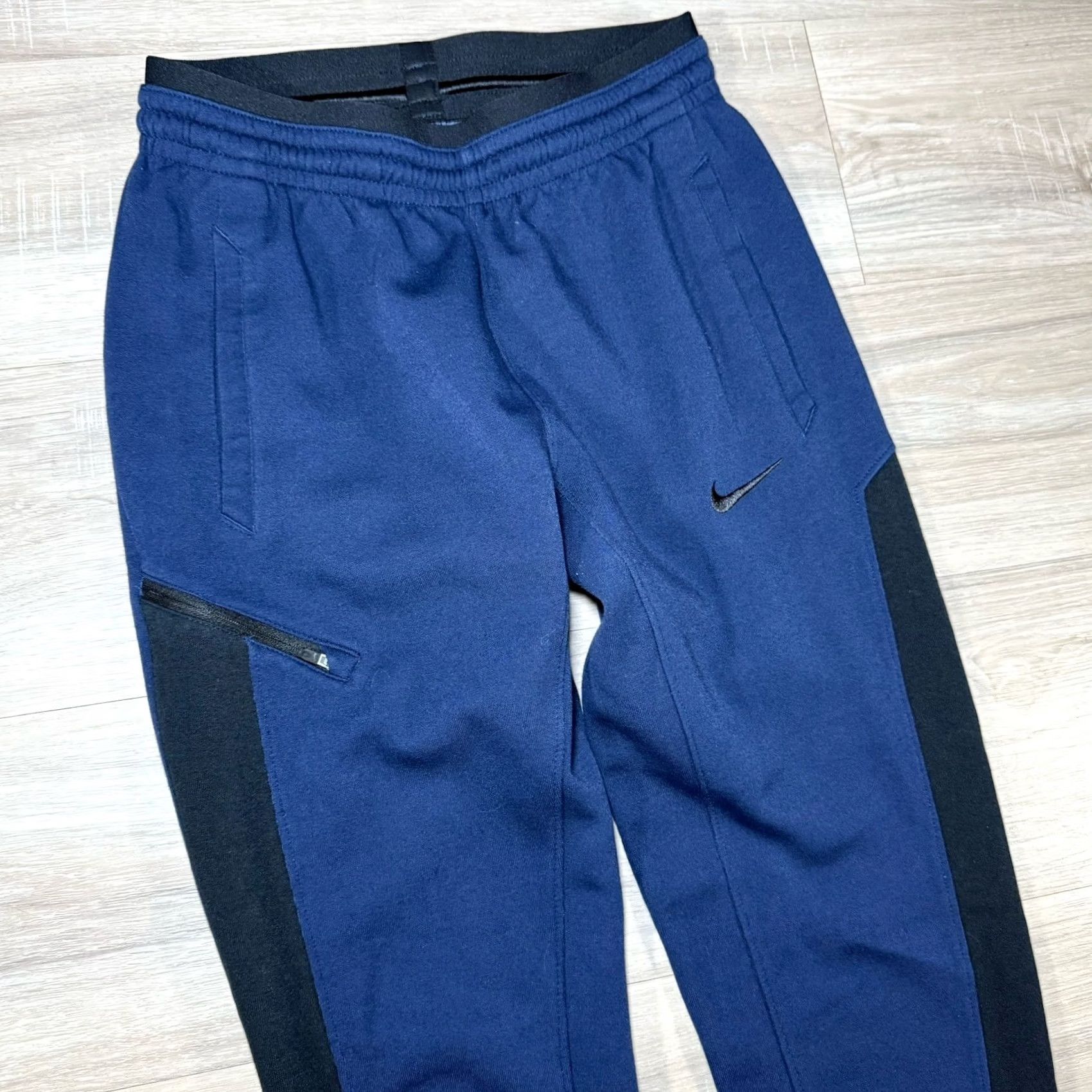 Nike Nike Dri-FIT Showtime Training Pants Women's Small Navy Blue Workout Size 28" / US 6 / IT 42 - 2 Thumbnail
