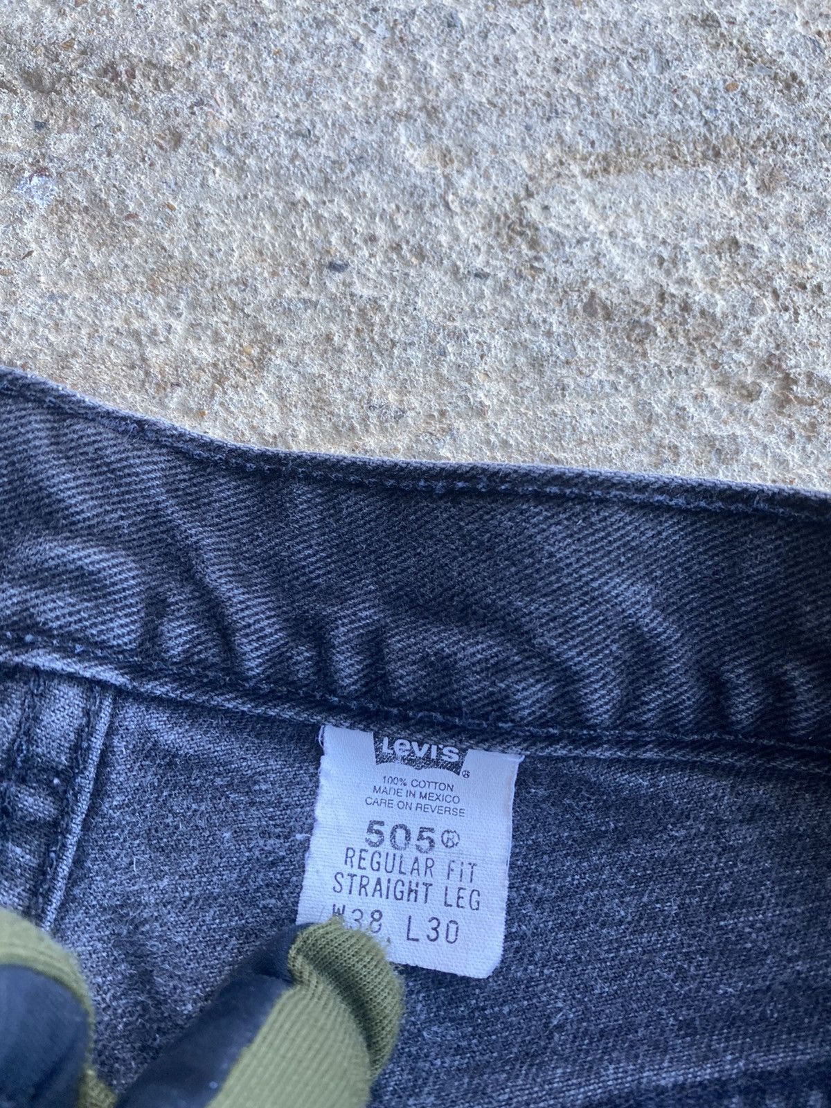 Levi's × Vintage Vintage Y2K Levis 505 Washed Jeans Balenciaga Style Size US 36 / EU 52 - 6 Thumbnail