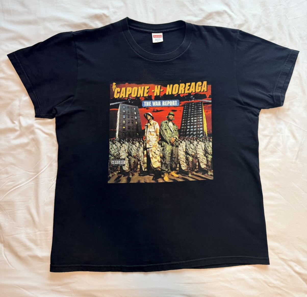 Supreme Supreme The War Report CNN Tee XL ***RARE*** Size US XL / EU 56 / 4 - 1 Thumbnail