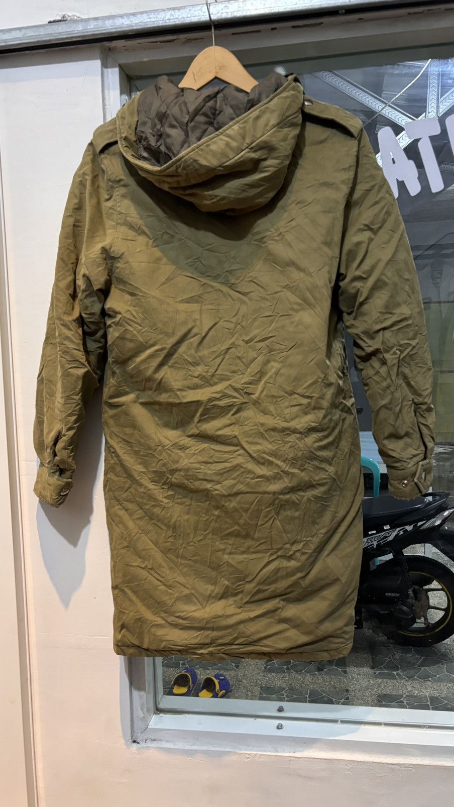A.P.C. A.P.C Apc coated Jacket With Hooded Parka Size US M / EU 48-50 / 2 - 3 Thumbnail