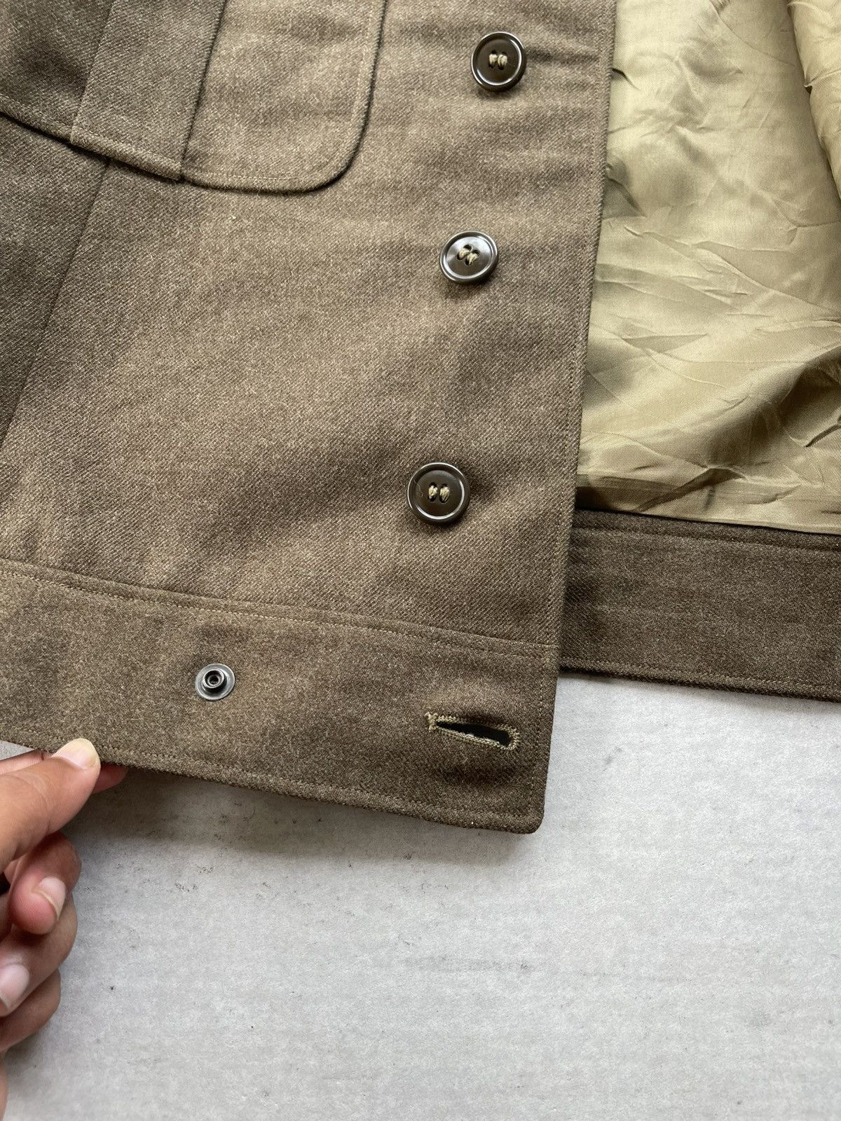Buzz Rickson's 🔥VINTAGE 1945'S US ARMY WWII ERA FIELD COAT/JACKET Size US M / EU 48-50 / 2 - 8 Thumbnail