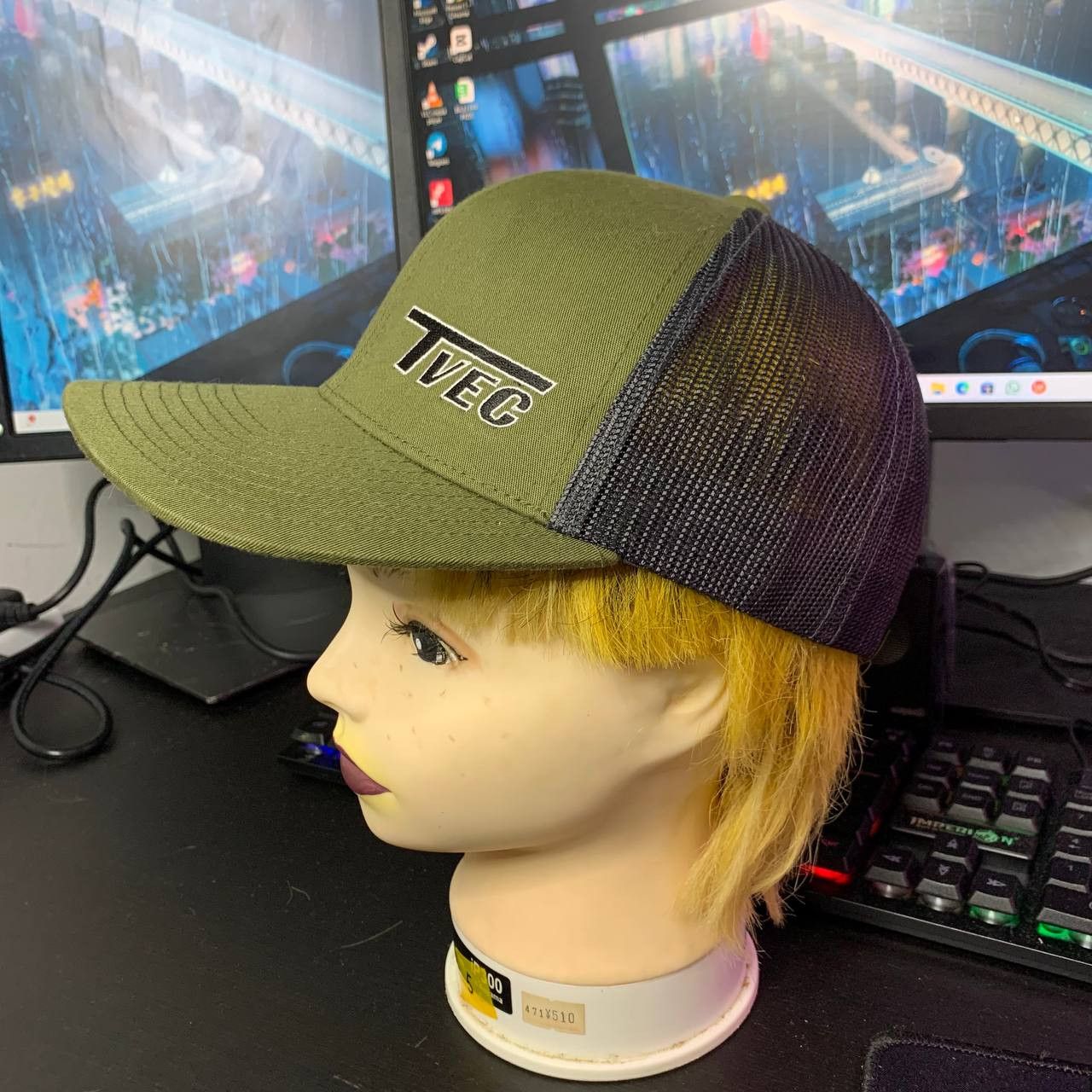 Japanese Brand RARE TVEC PACIFIC TRUCKER HAT Size ONE SIZE - 3 Thumbnail